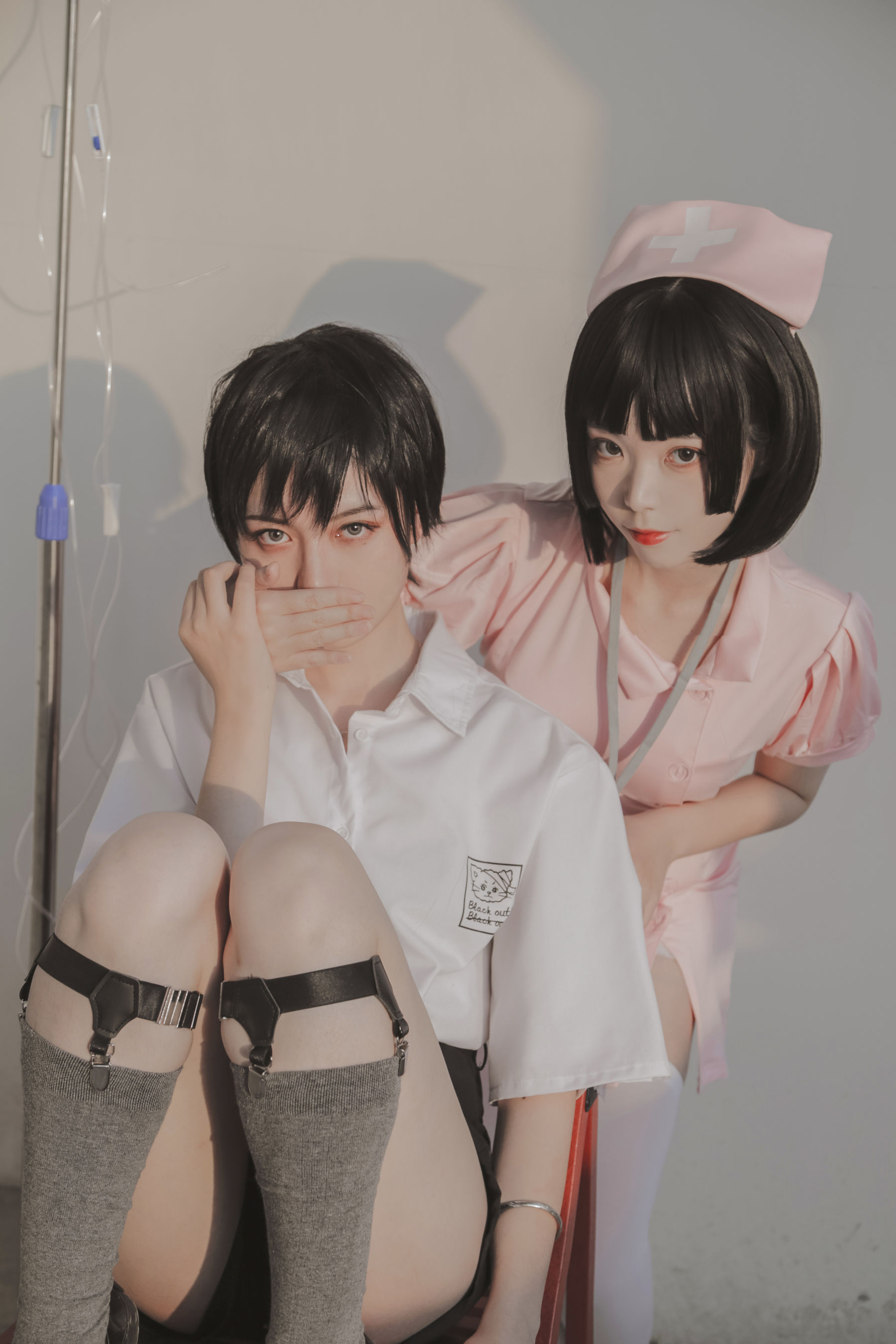 可爱妹子Fushii_海堂 – 护士 [40P]
