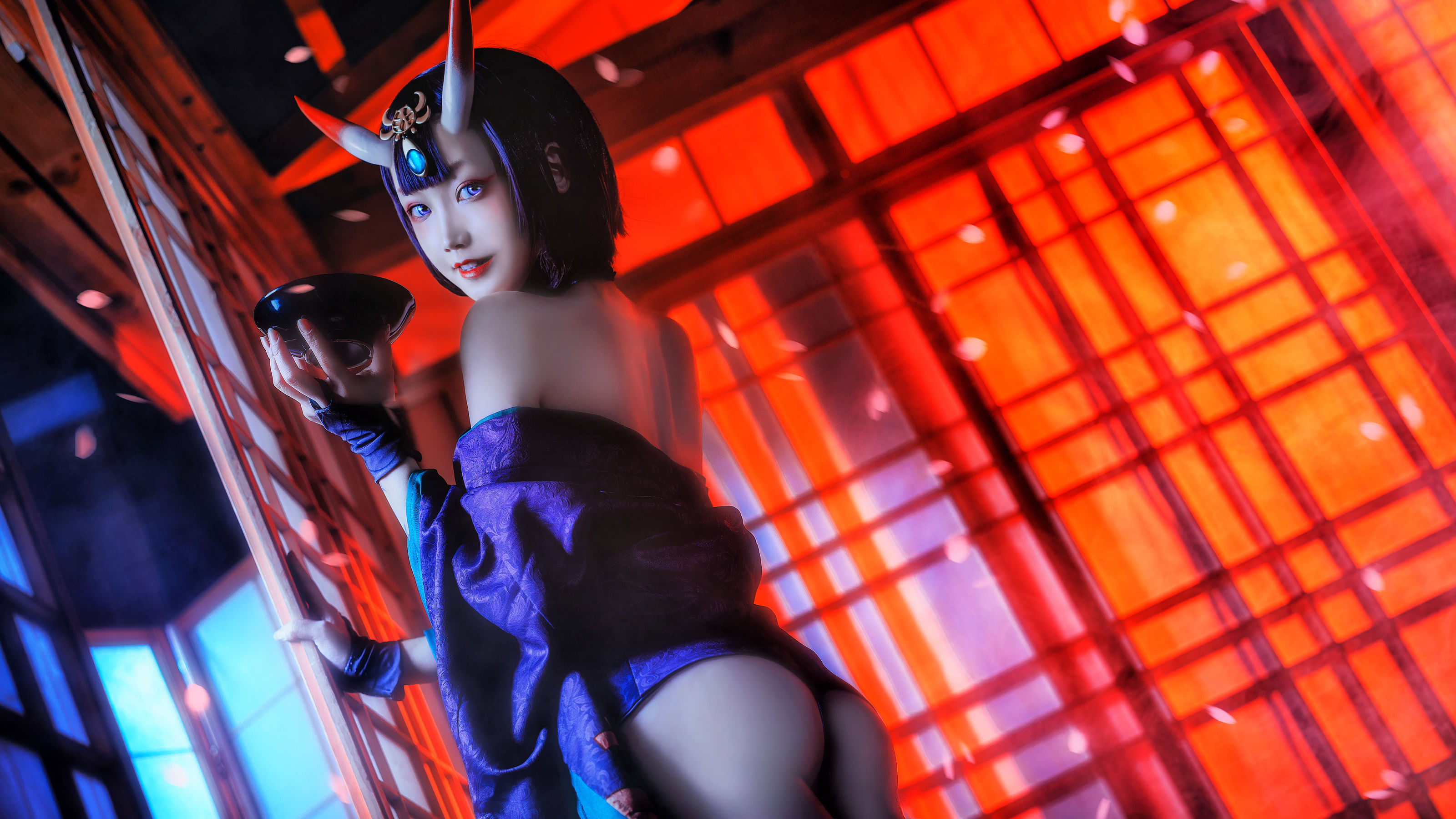 COS少女星野咪兔 – 酒吞童子 [34P]