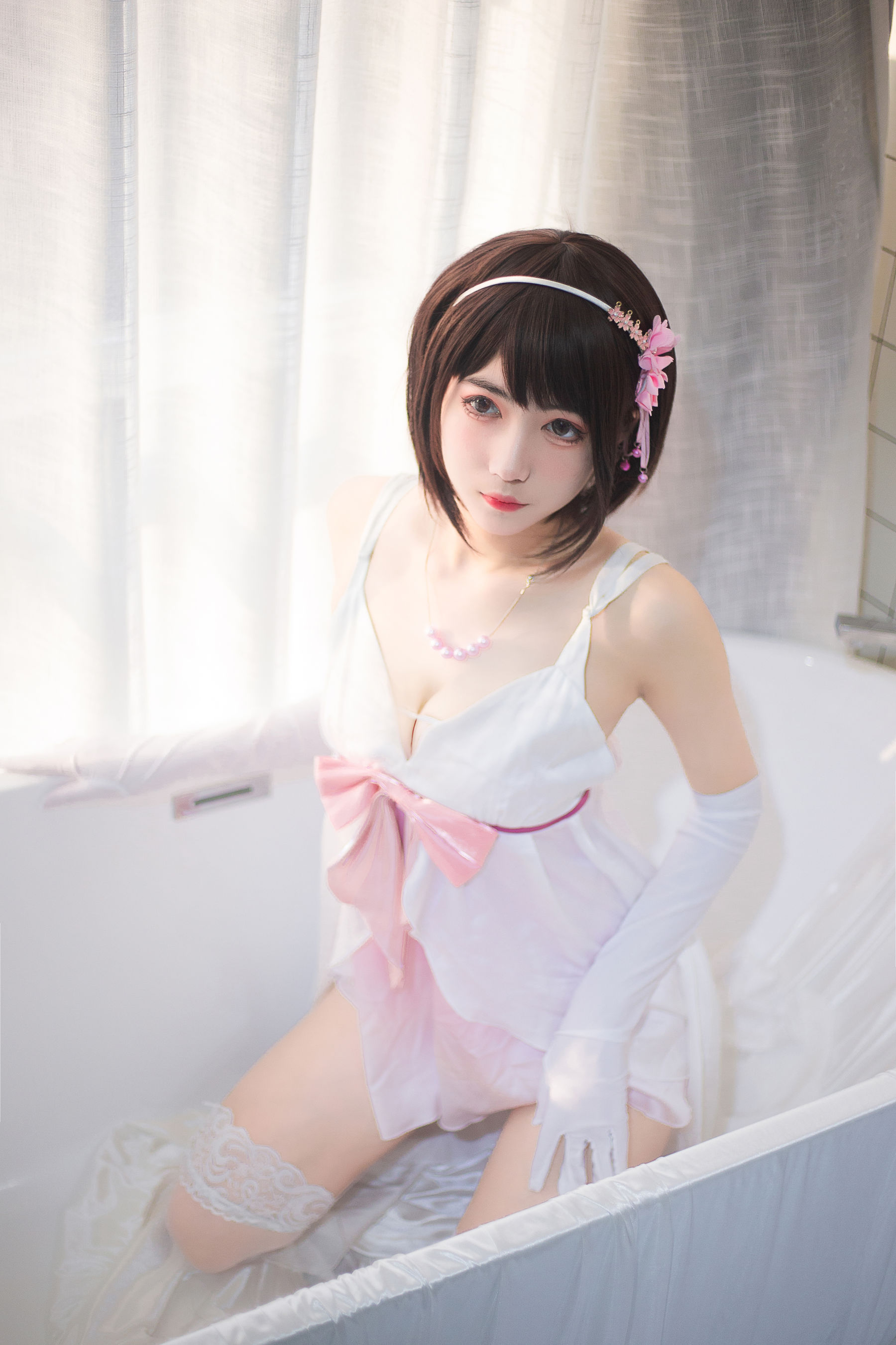 宫本桜 – 加藤惠浴室 [25P]
