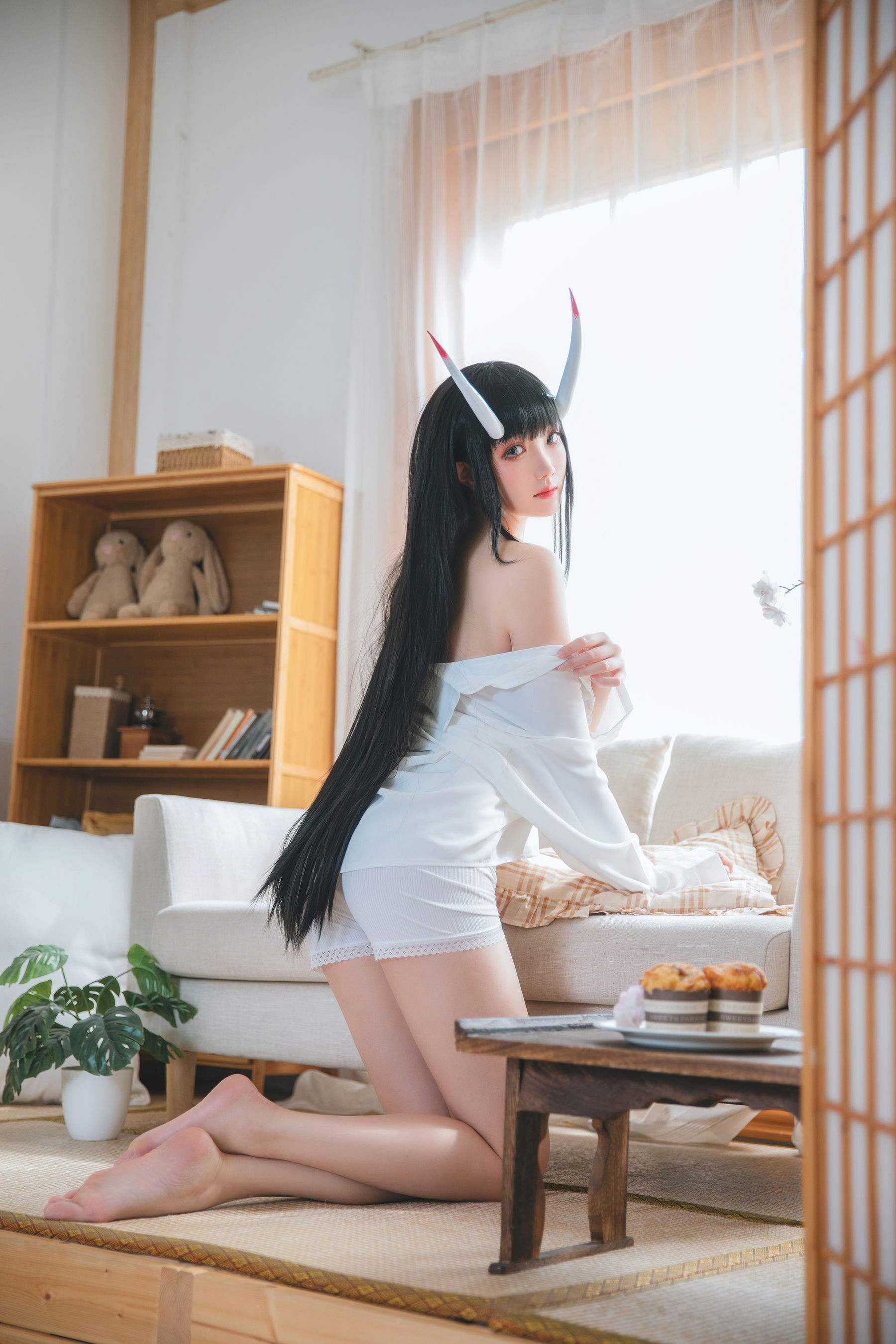 Coser瓜希酱福利 – 能代衬衣 [23P]