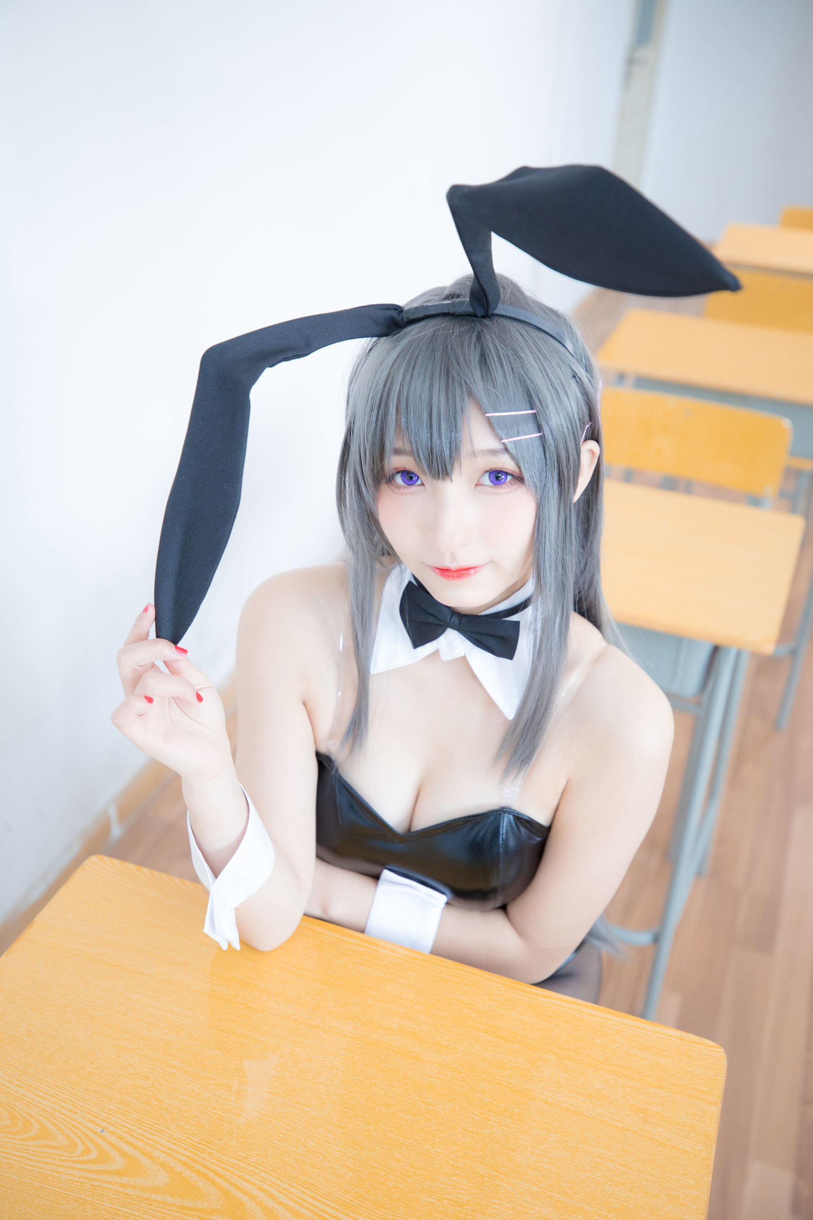 [萝莉COS] 神楽板真冬 樱岛麻衣 [140P]