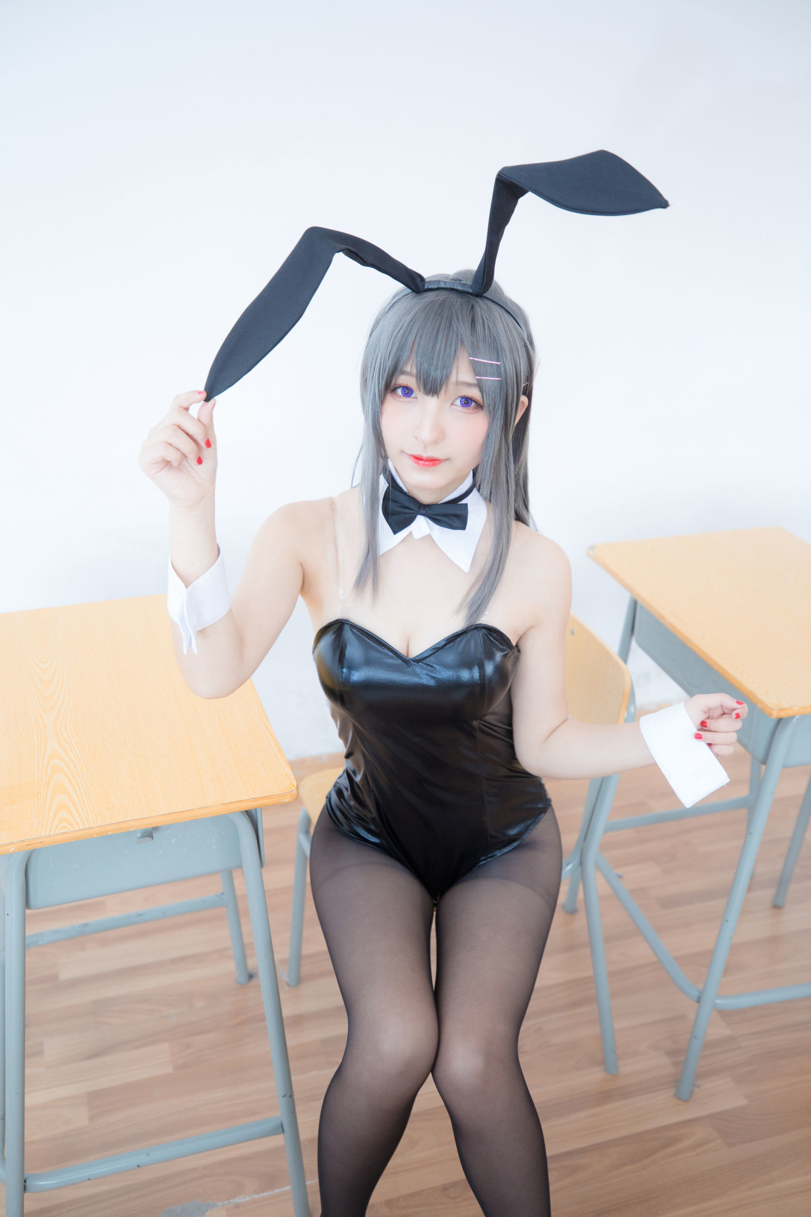 [萝莉COS] 神楽板真冬 樱岛麻衣 [140P]