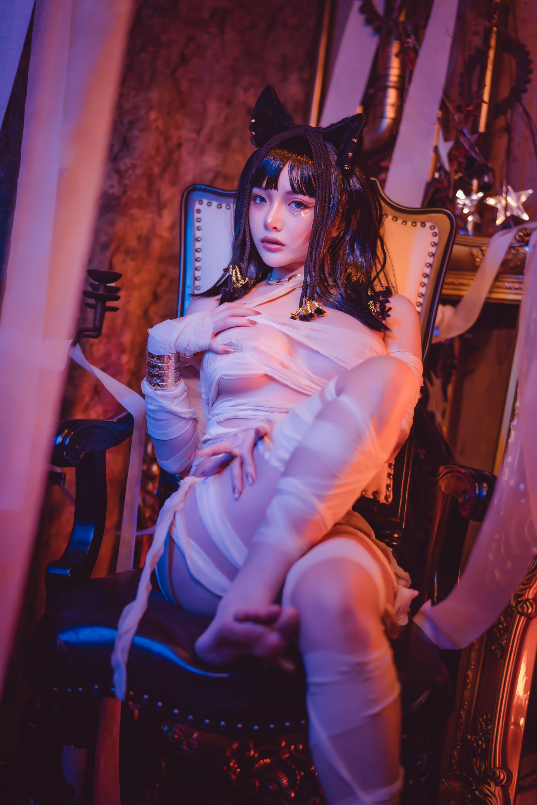 动漫博主雯妹 – 木乃伊 [36P]