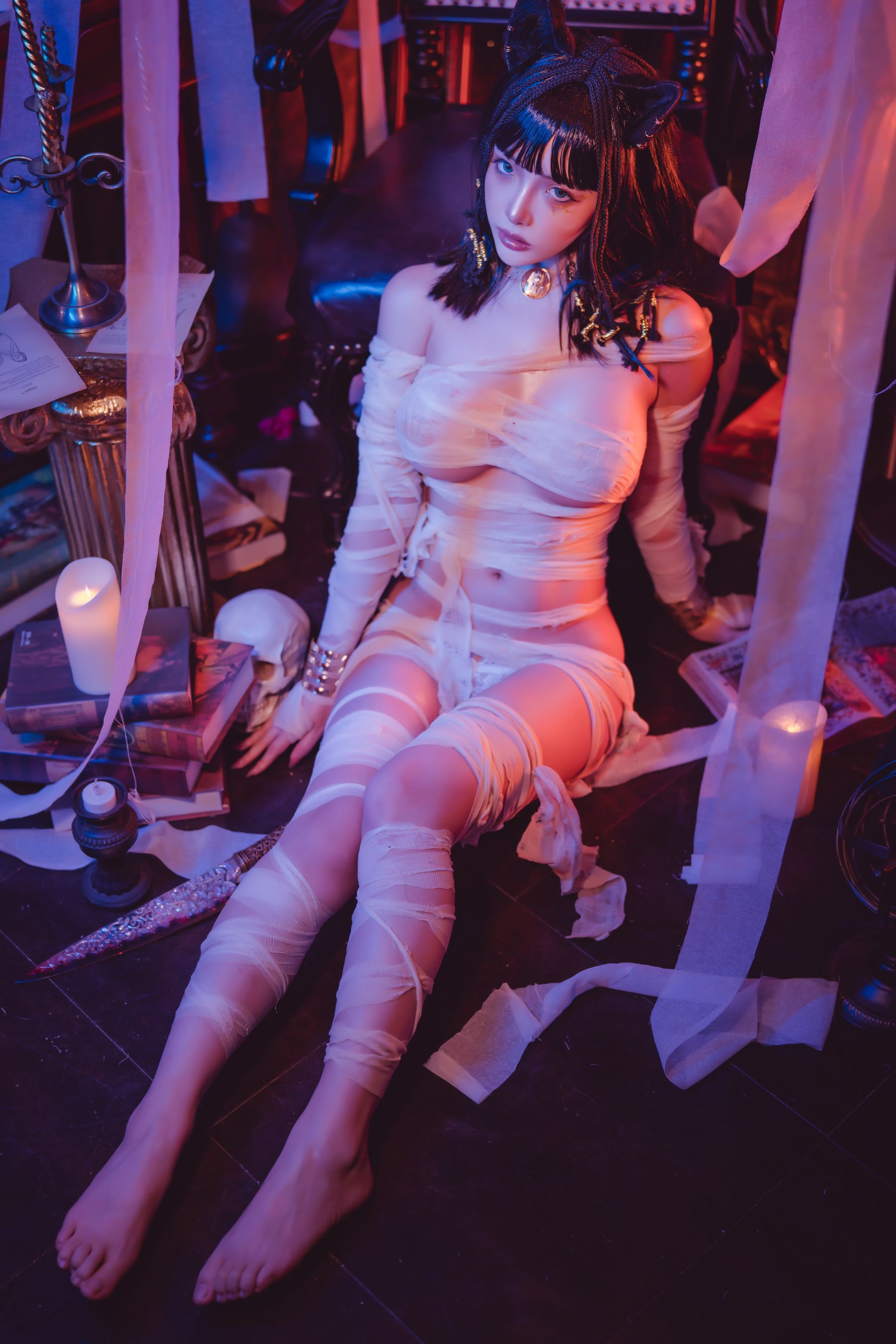 动漫博主雯妹 – 木乃伊 [36P]