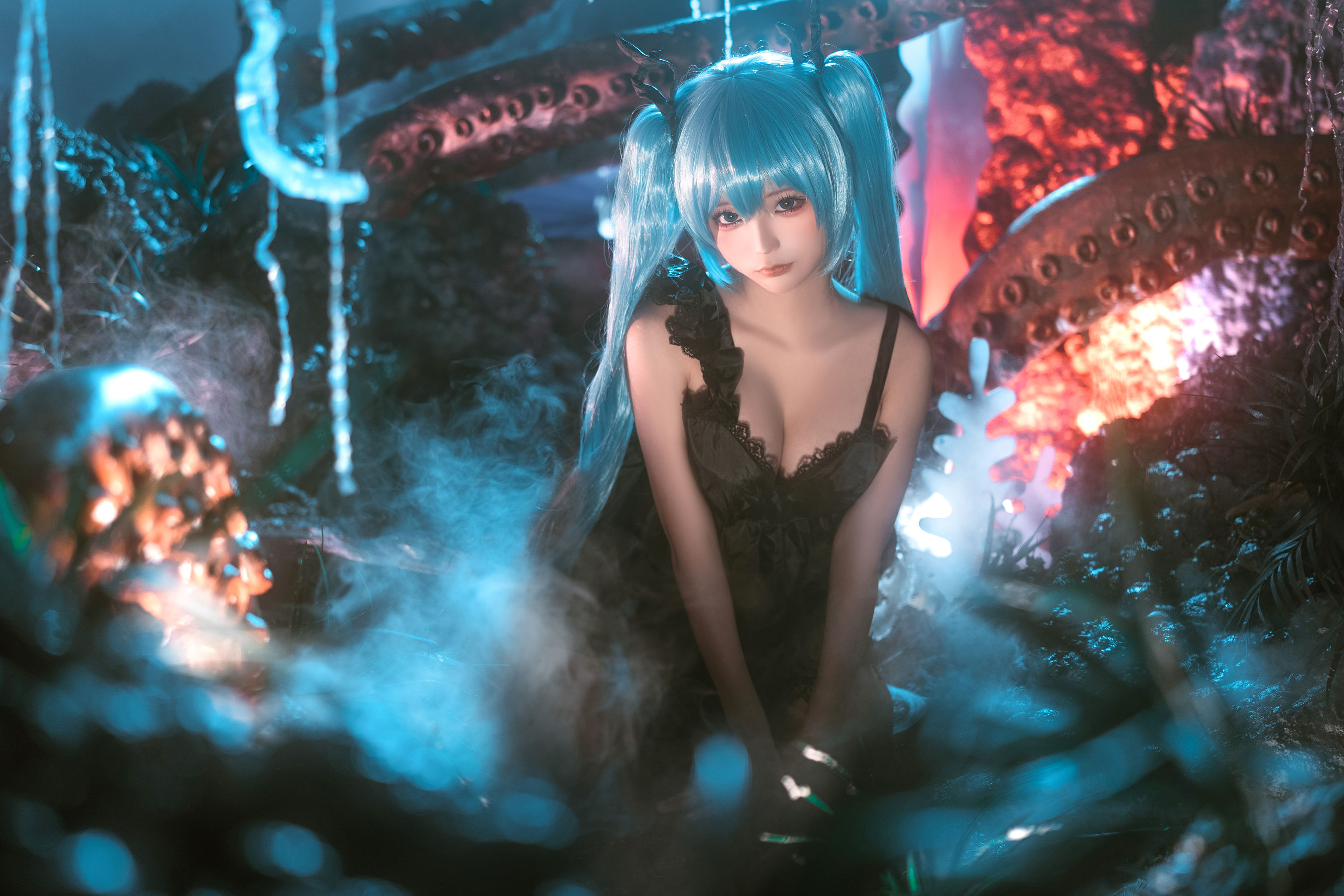 动漫博主蠢沫沫 – 深海少女 [44P]