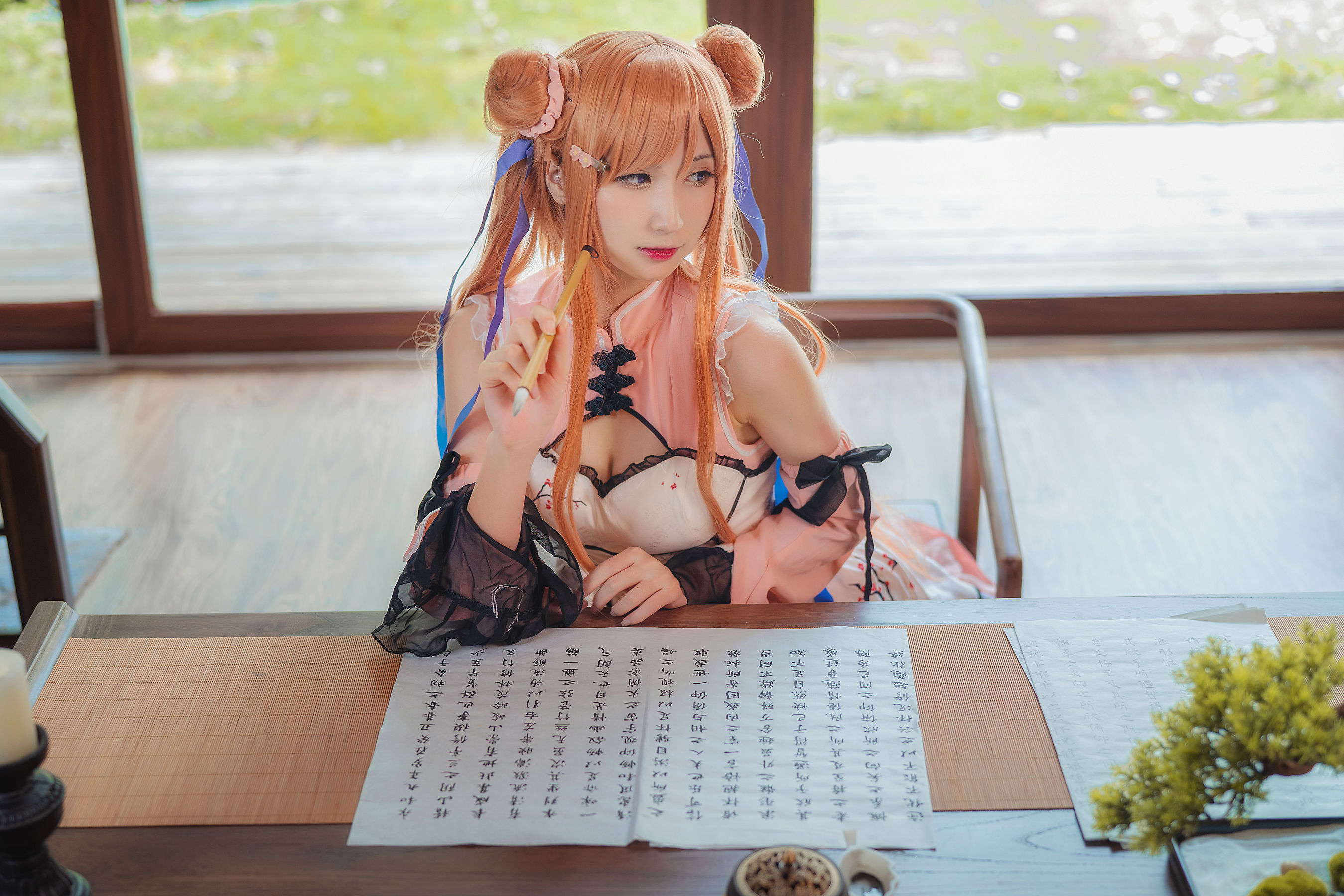 贝儿酱Miki – 春梅COS [18P]