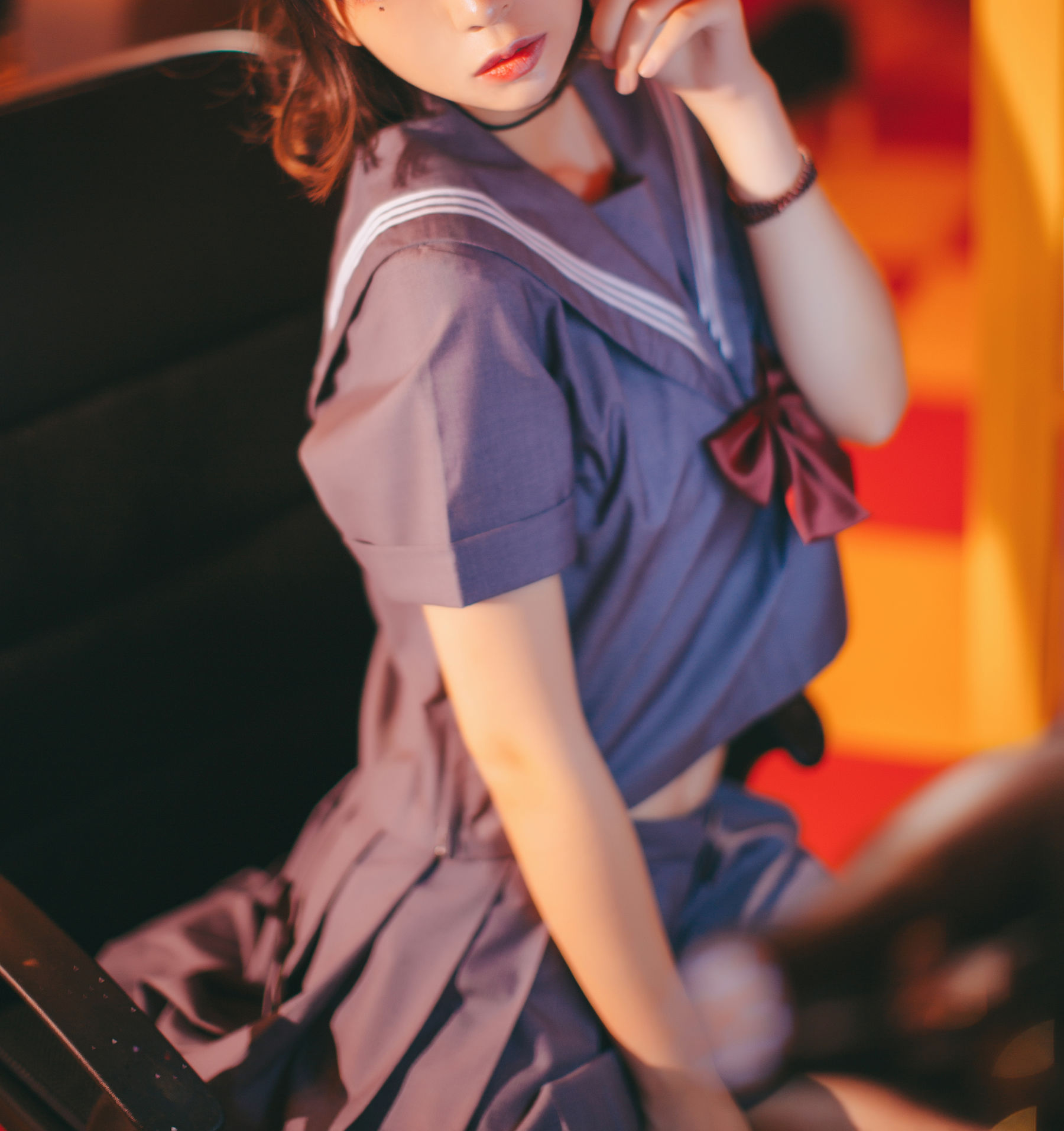 [萝莉COS] 疯猫ss《被囚禁的少女》 [44P]