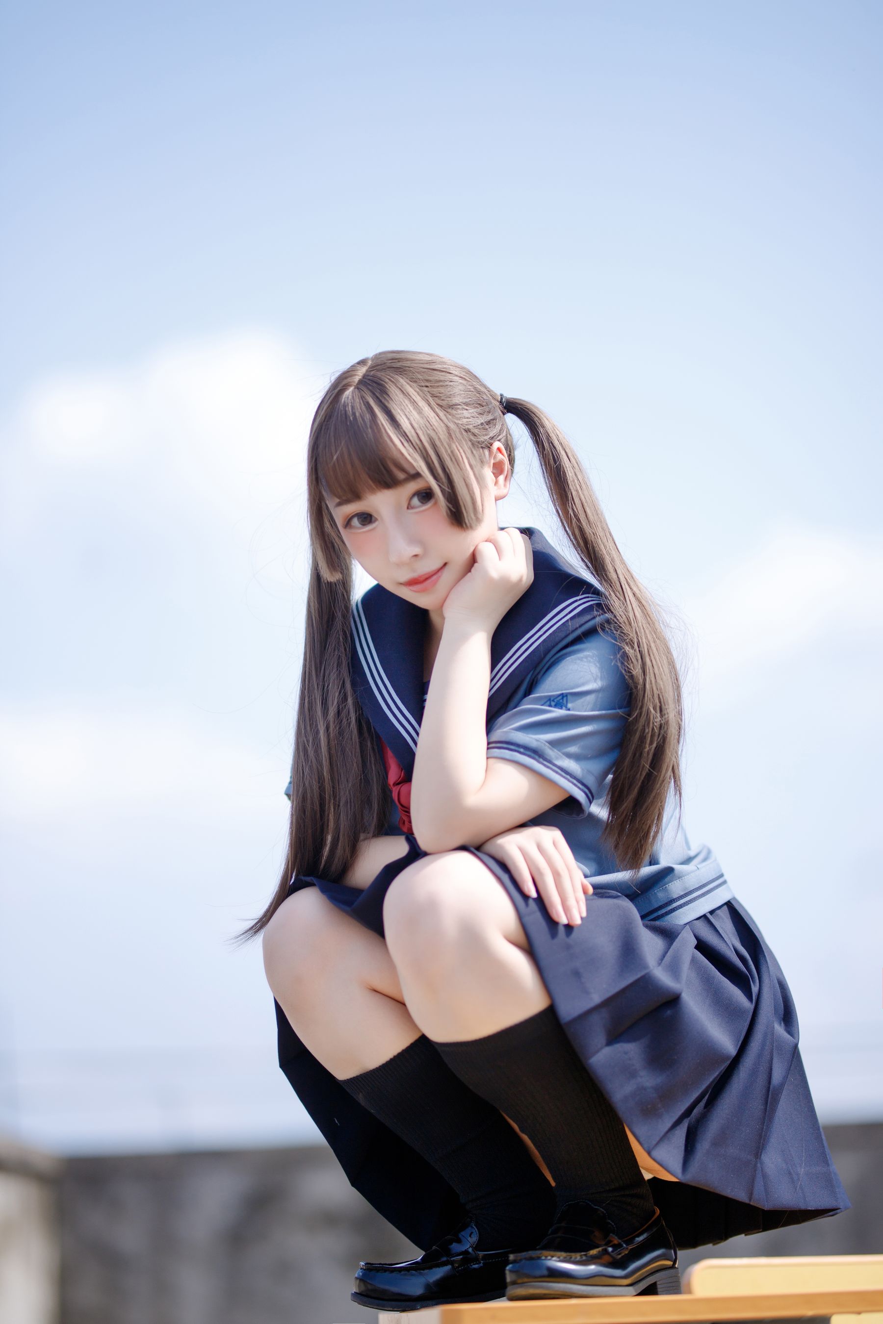 胡桃猫Kurumineko – 天台的爱之告白 [121P]