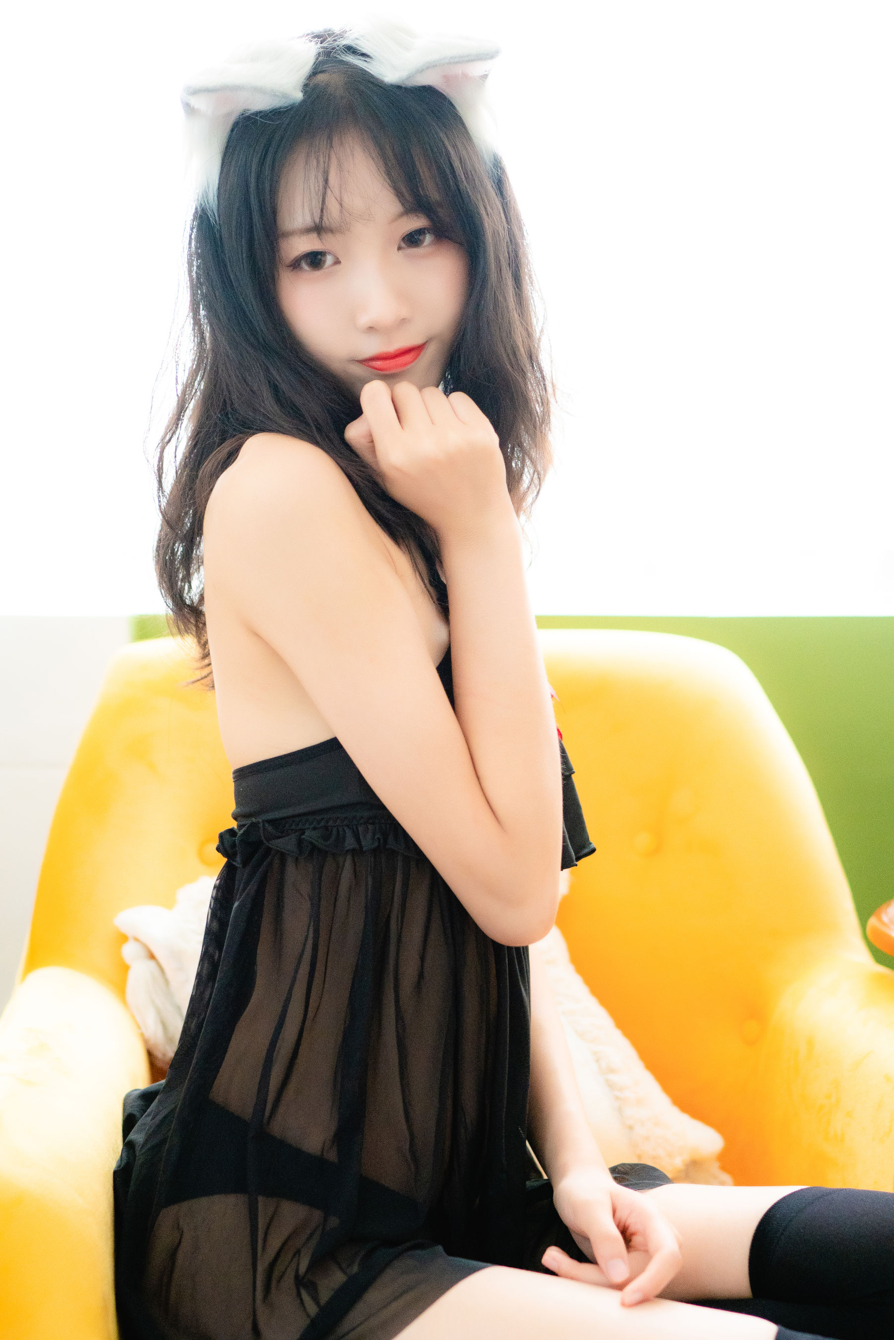 清纯妹子西瓜 猫尾私房 [24P]