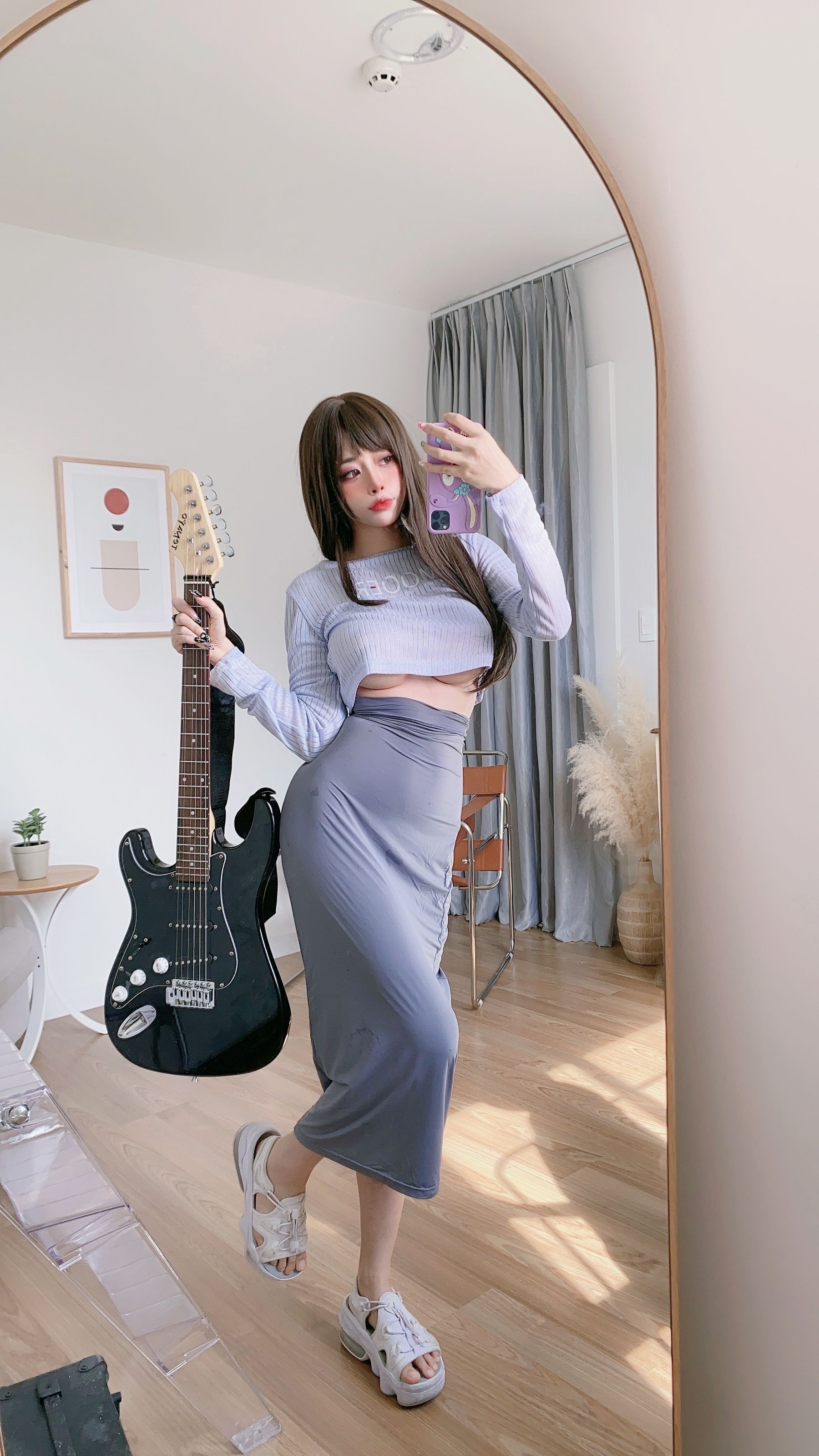 日本性感萝莉Byoru – 吉他妹妹 [55P]