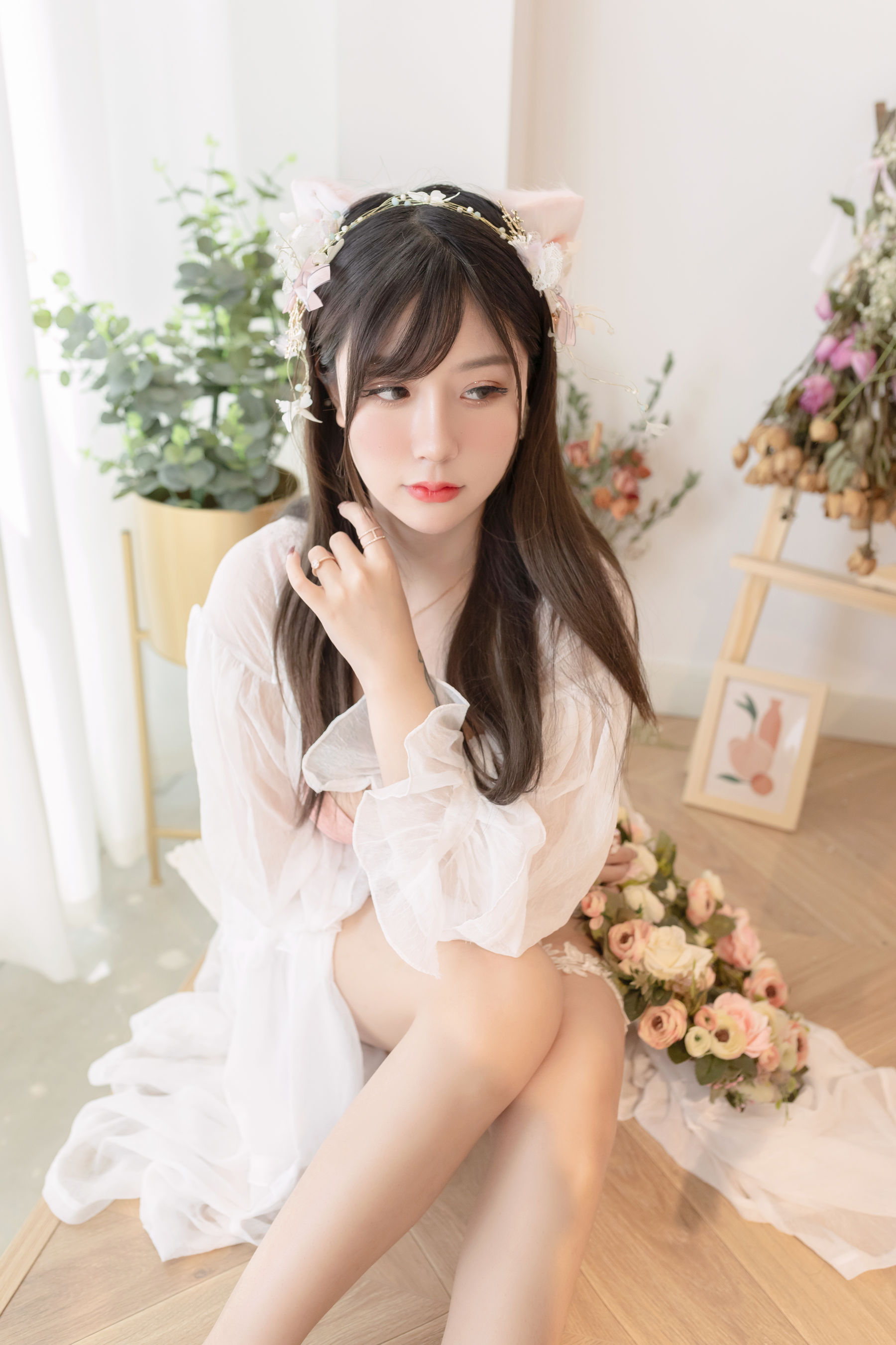 巨乳猫九酱Sakura – 花の贰拾歲 [63P]