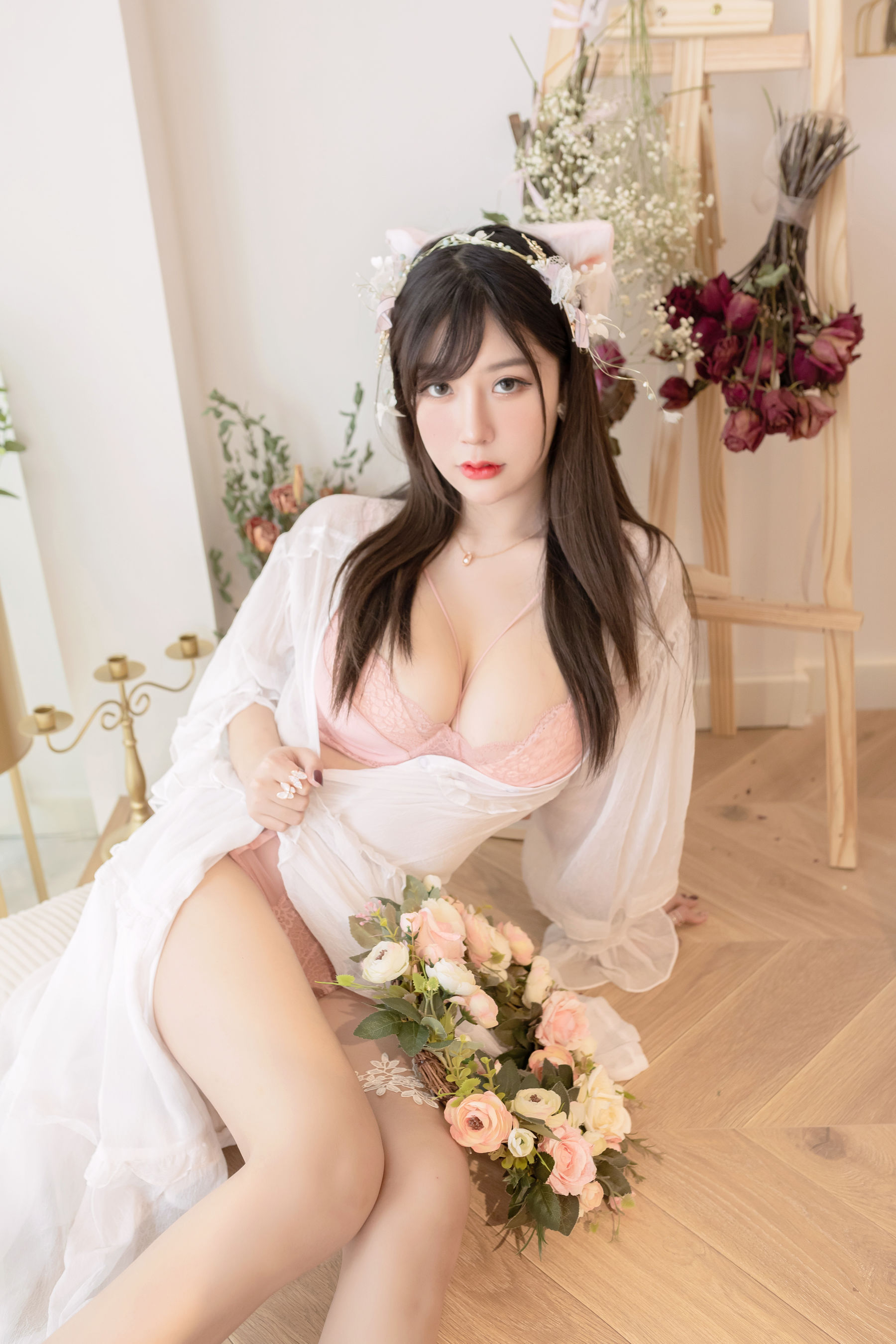 巨乳猫九酱Sakura – 花の贰拾歲 [63P]