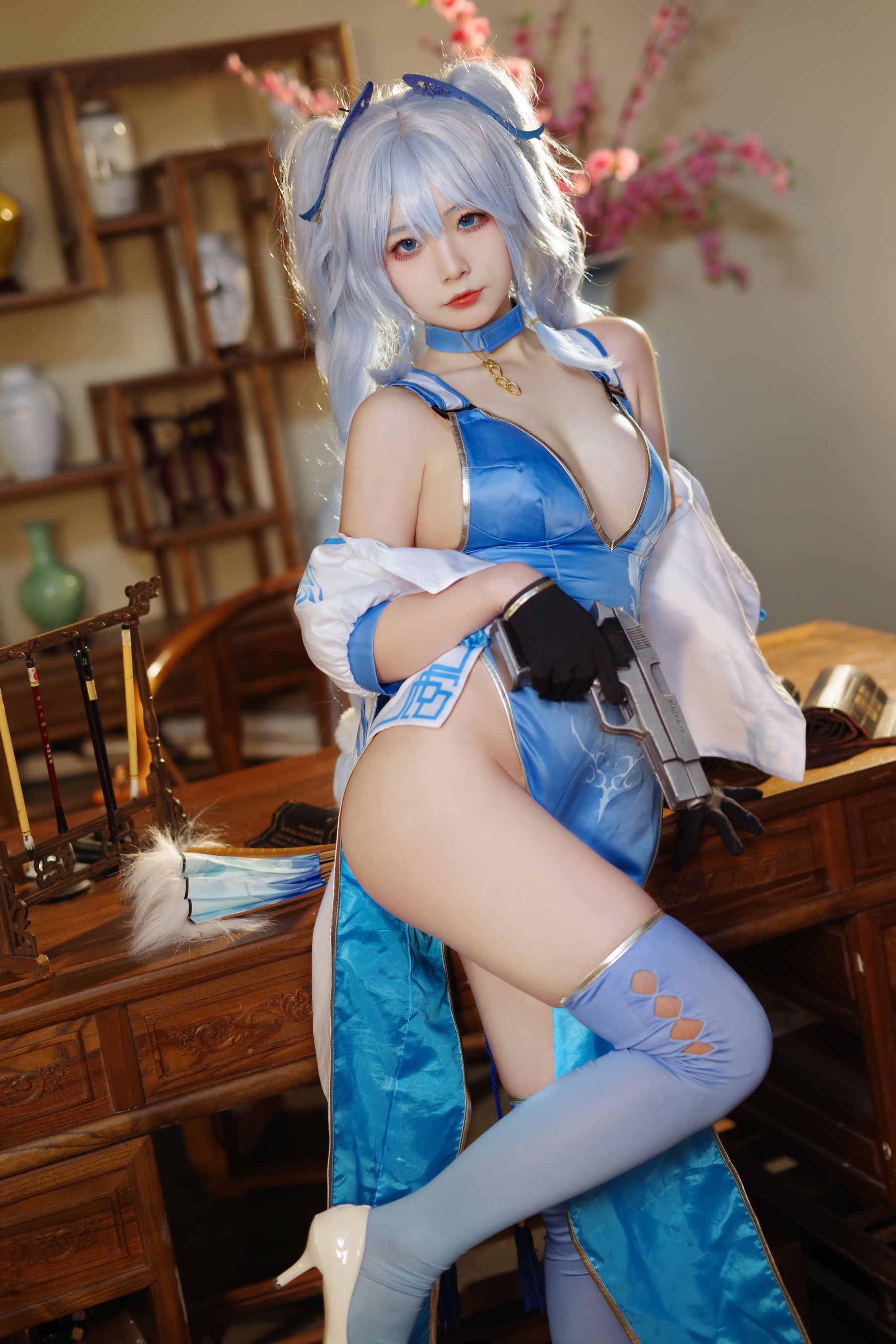 yuuhui玉汇 – PA-15 翠雀媚 [31P]