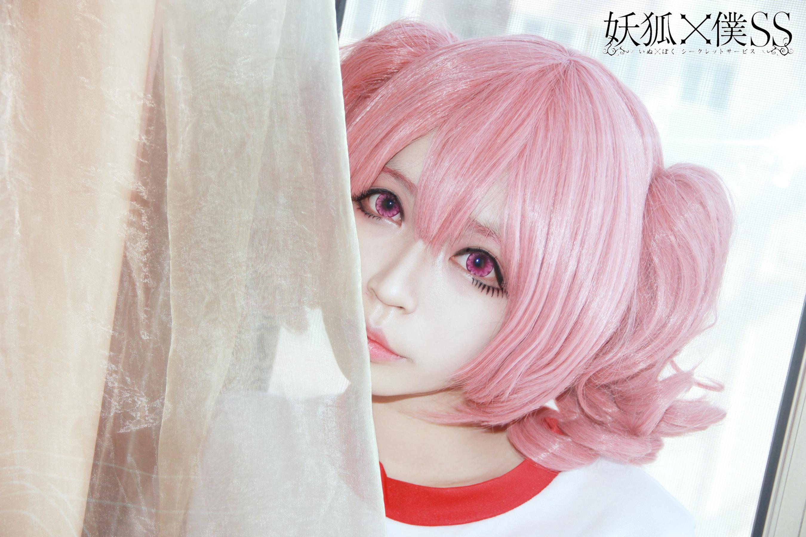 [Cosplay写真] 萌妹白易子教主 – 妖狐×仆SS [6P]
