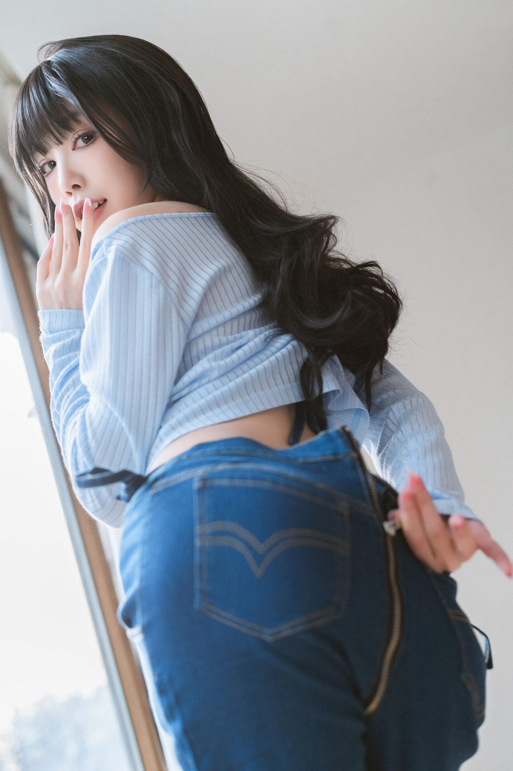 动漫博主水淼aqua – 牛仔裤 [23P]