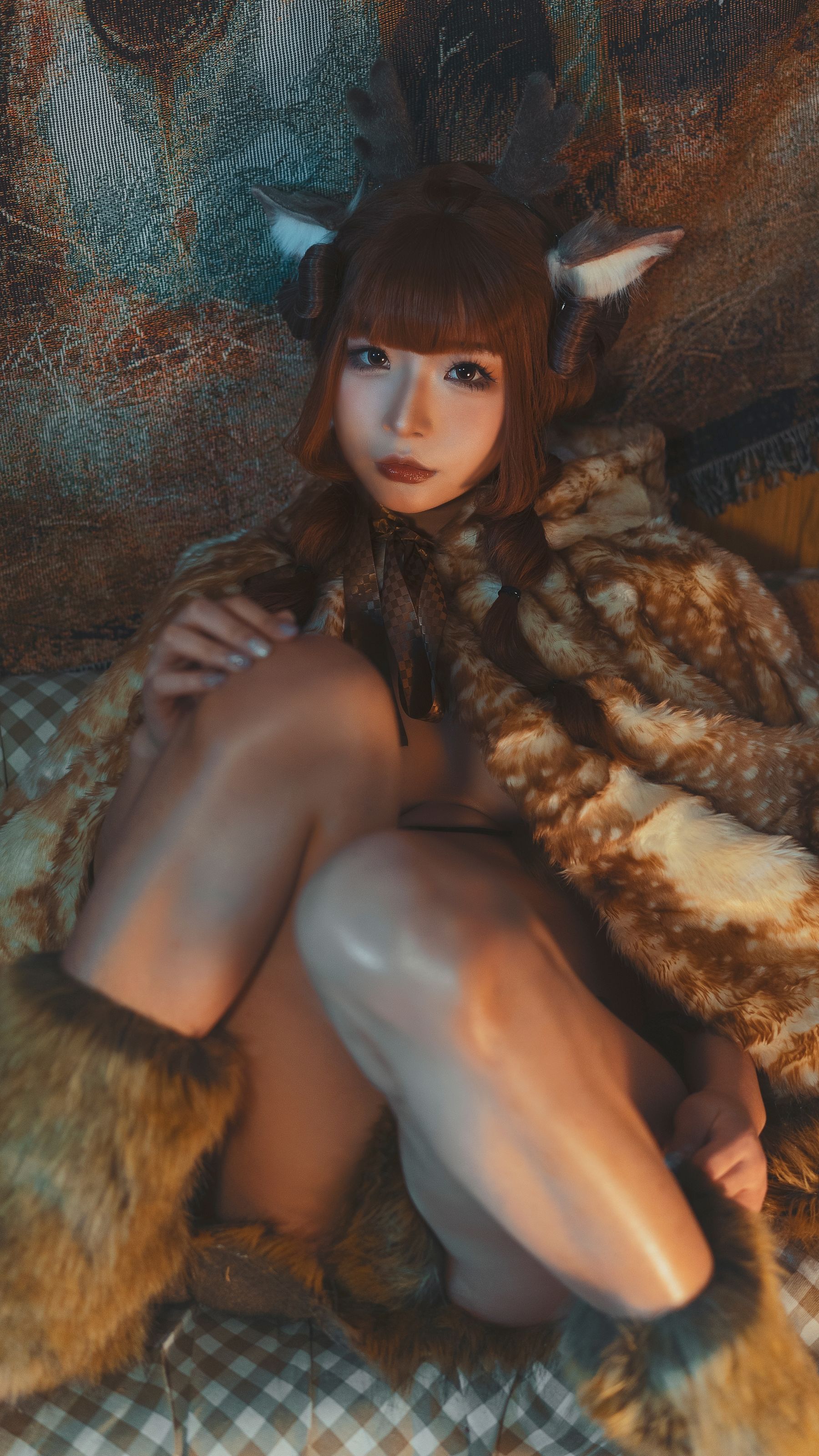 yuuhui玉汇 – 圣诞麋鹿兽耳 [110P]