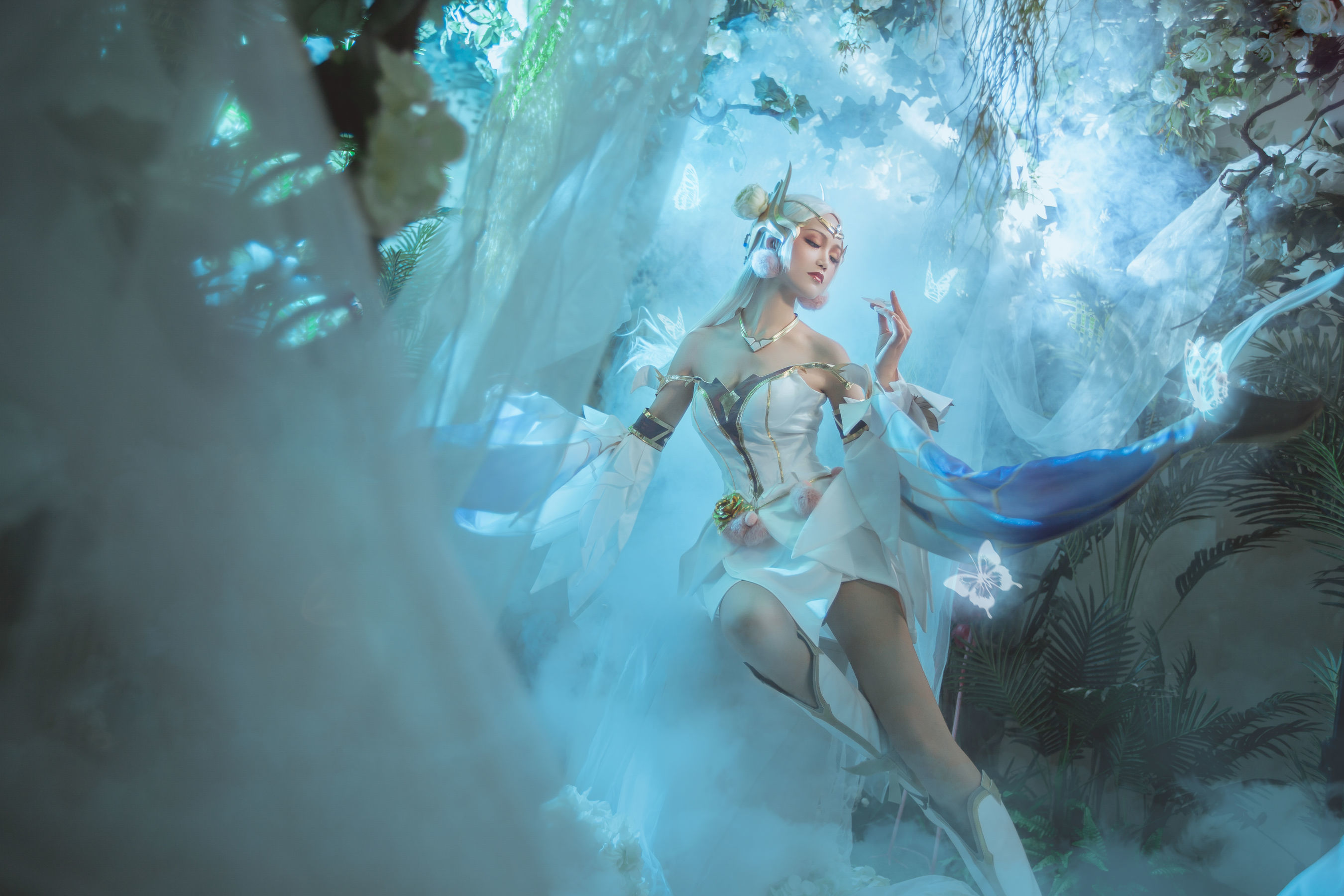 人气coser戚顾儿MIKI 王者荣耀 貂蝉金色仲夏夜之梦 [20P]