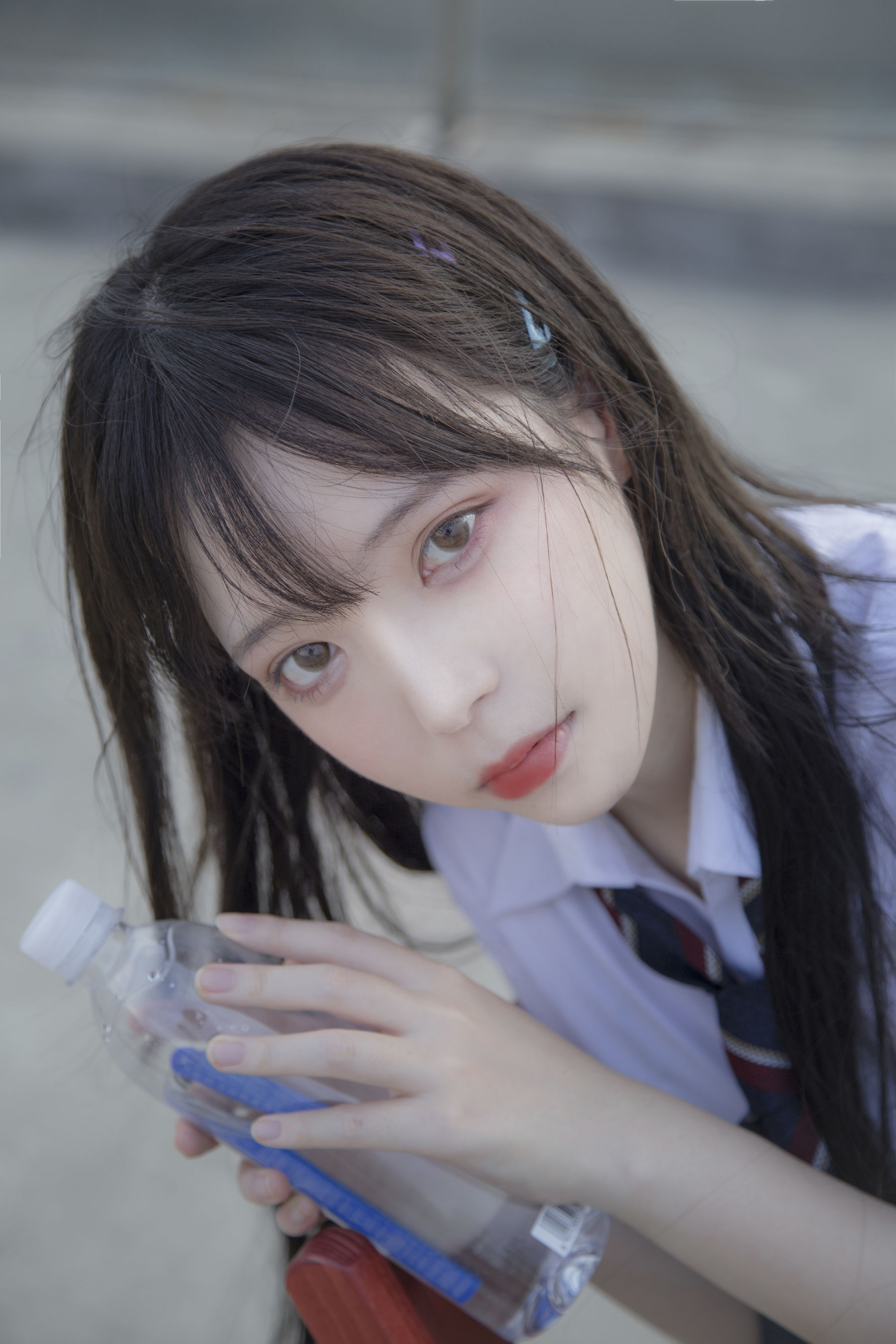可爱妹子Fushii_海堂 – 饮水 [17P]