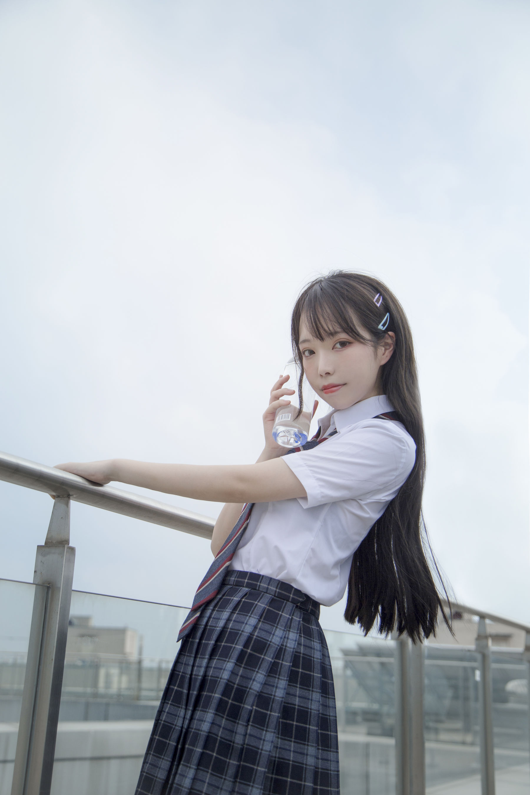 可爱妹子Fushii_海堂 – 饮水 [17P]