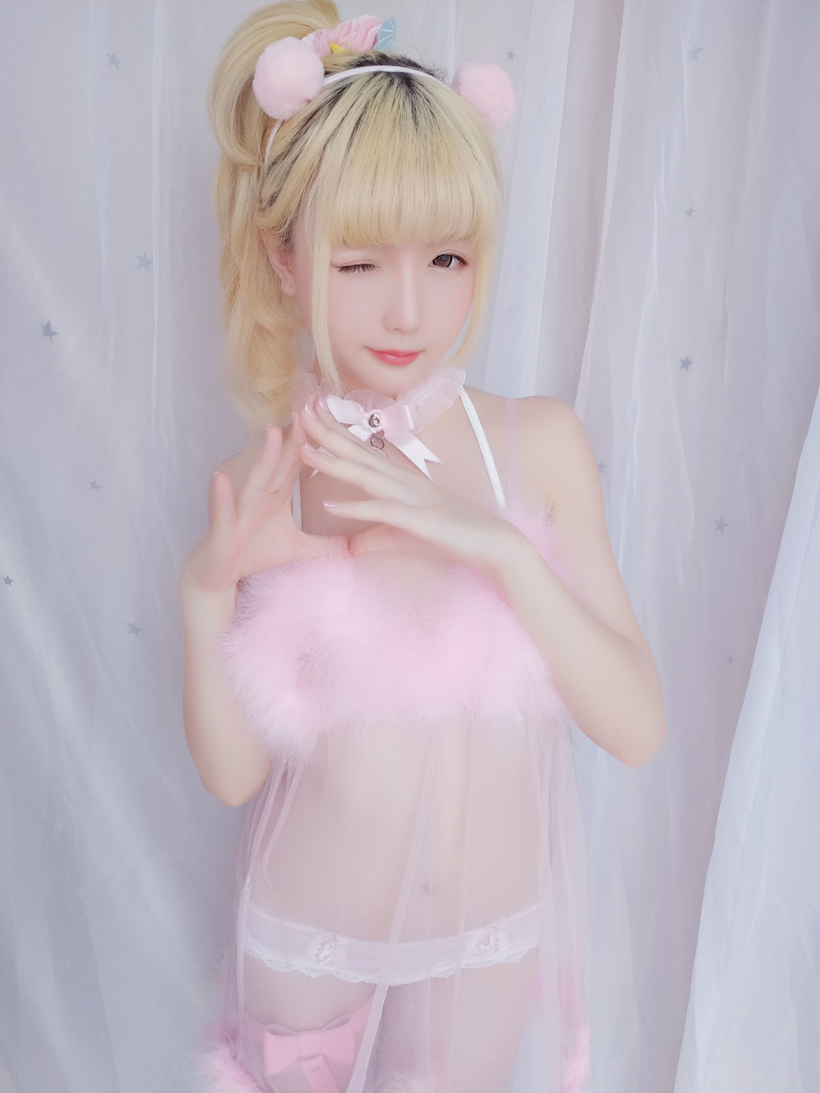 [萝莉COS] 星之迟迟 VOL.09 草莓睡衣包 [61P]