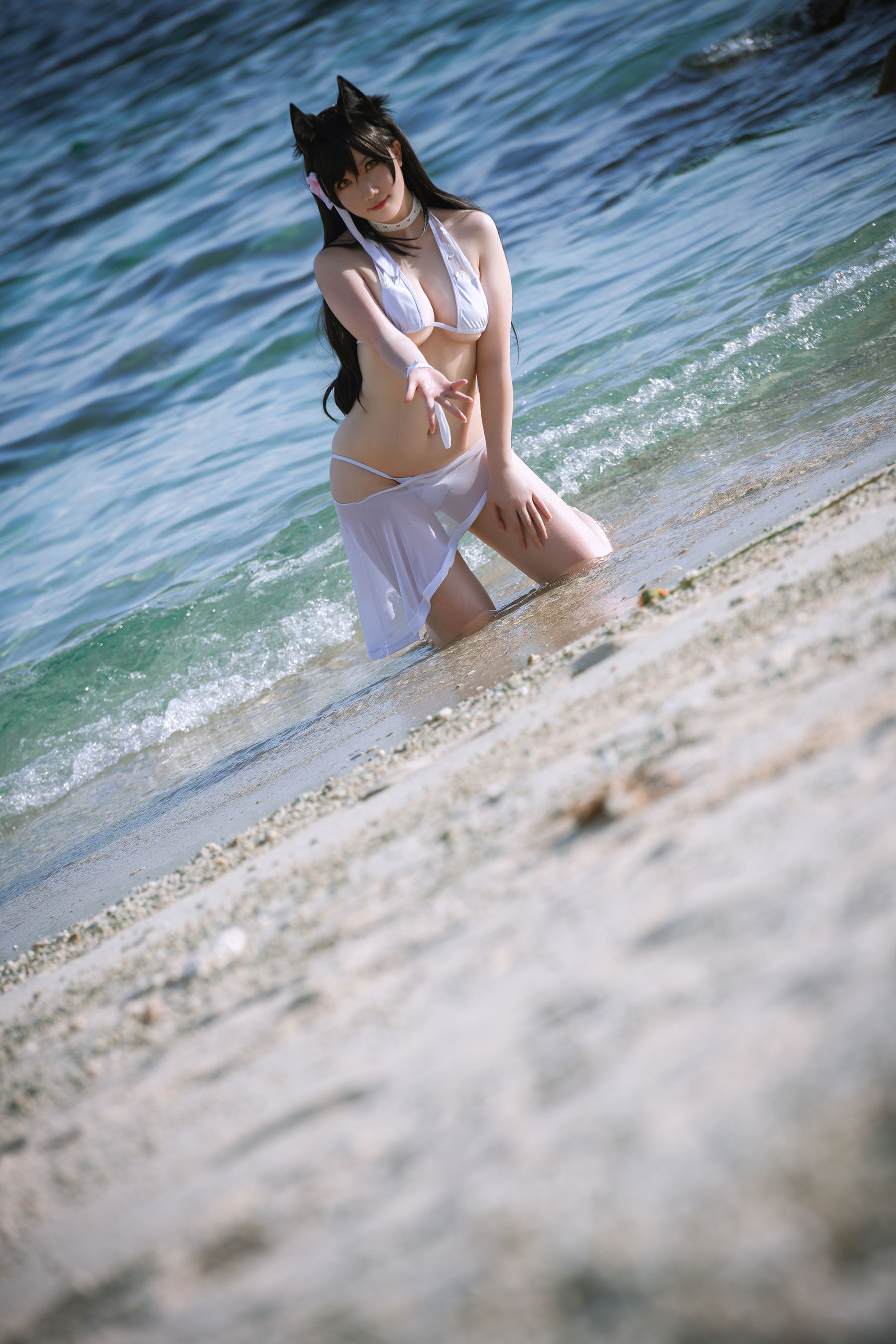 微肉感萌妹是本末末 – 爱宕泳装 [23P]