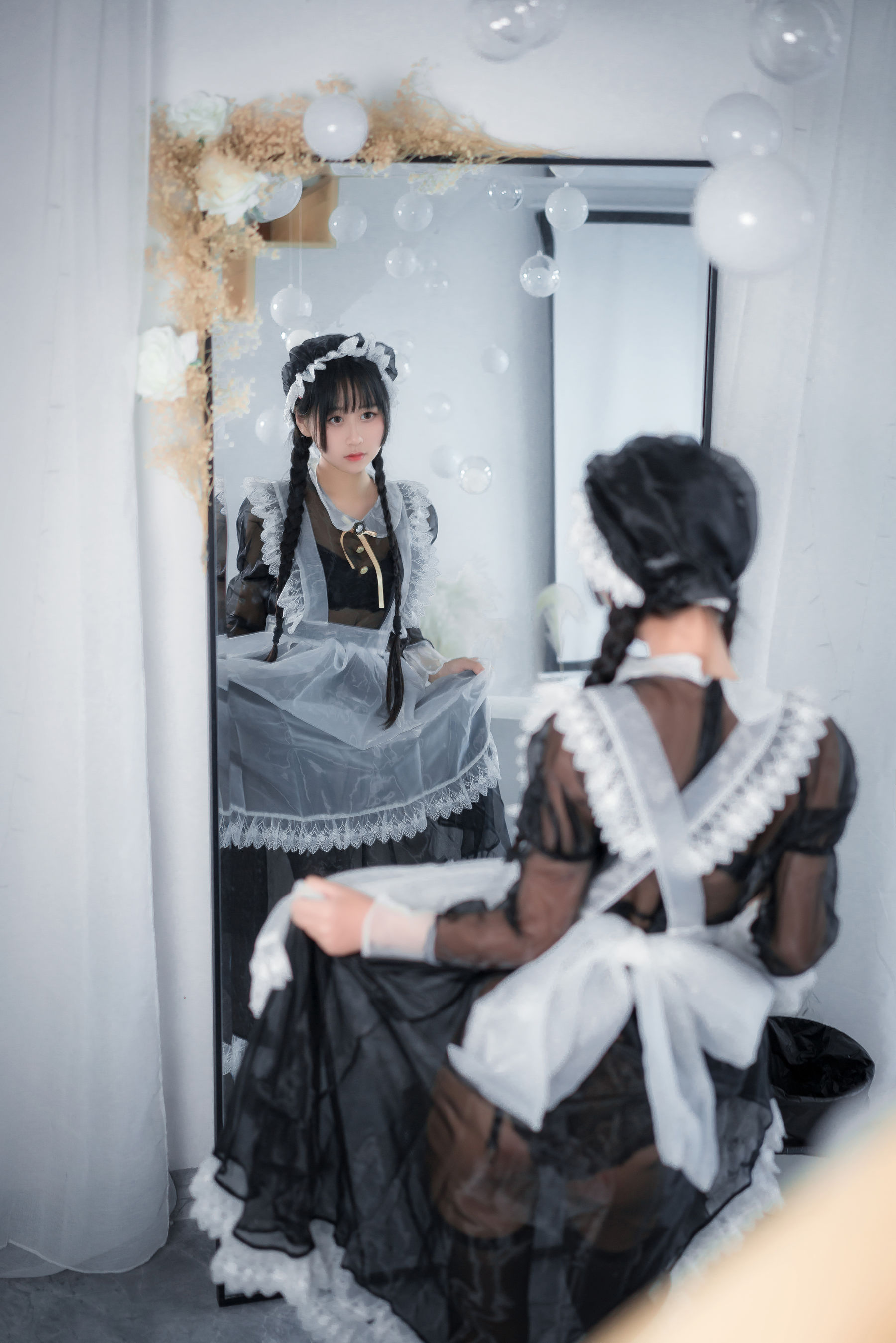 阳光美少女萌芽儿o0 – 透明女仆2 [27P]