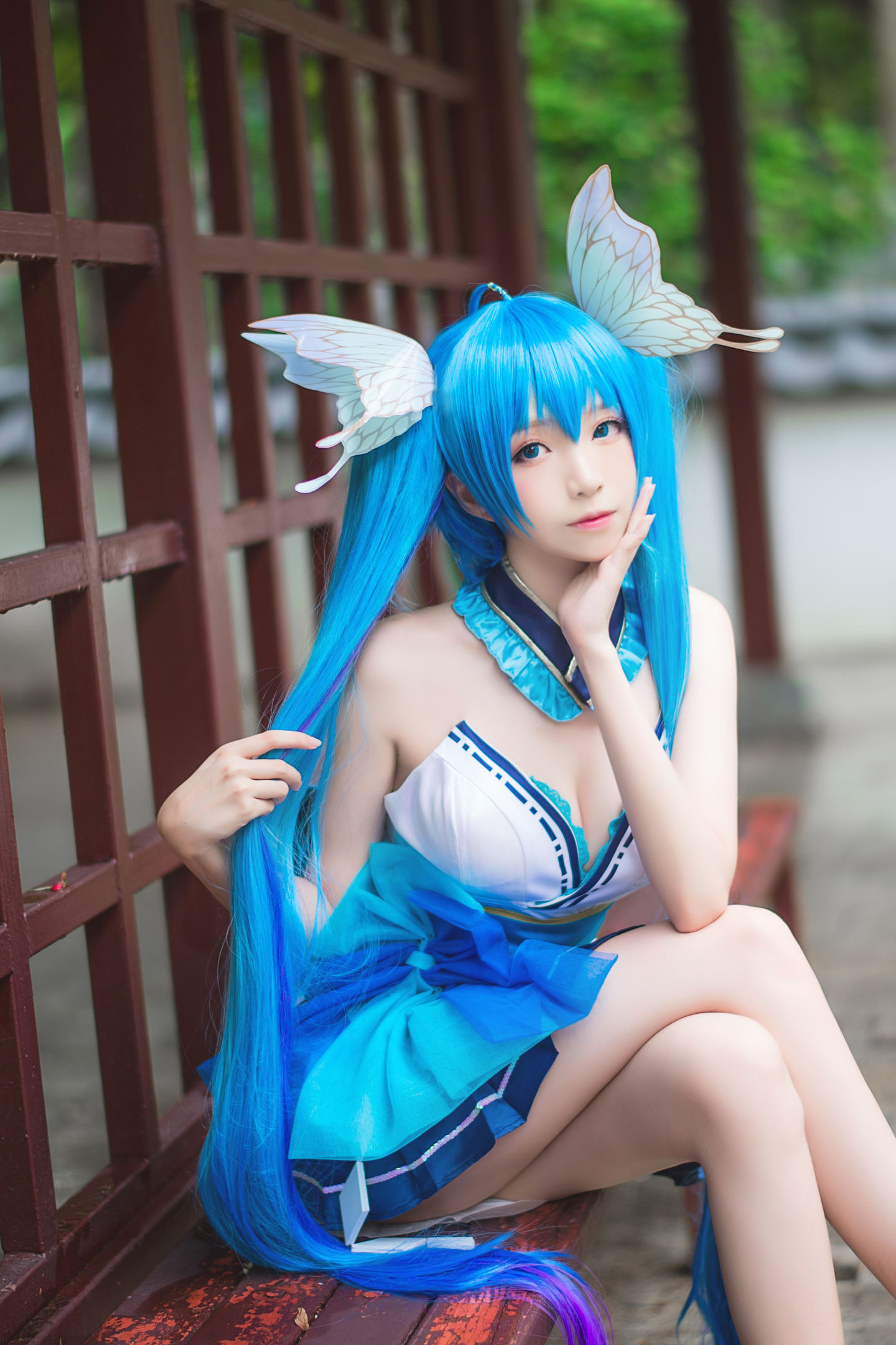 长腿Coser青青子Js – 初音未来 [9P]