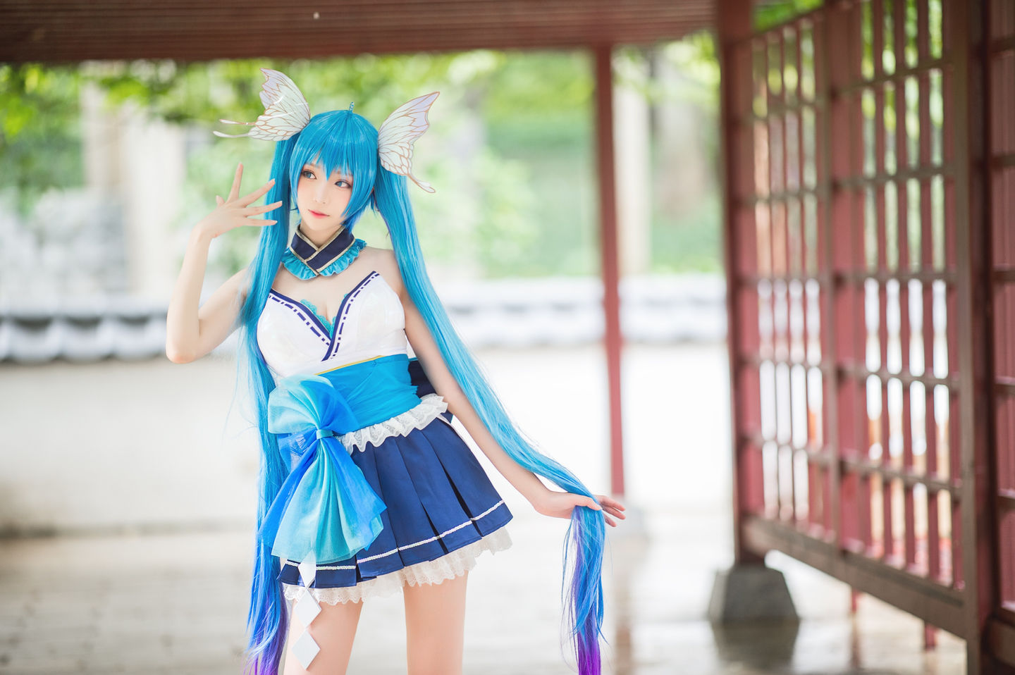 长腿Coser青青子Js – 初音未来 [9P]