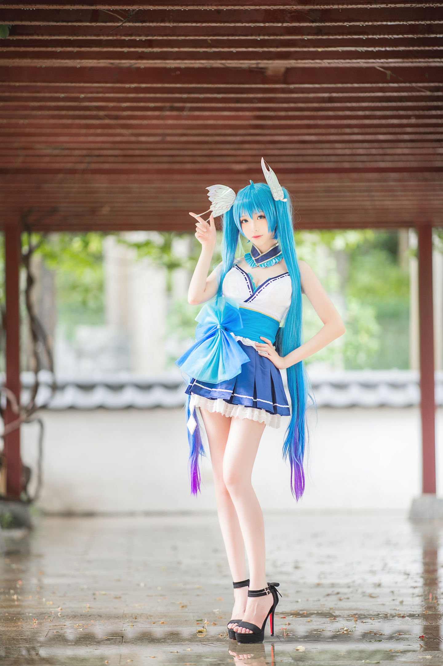 长腿Coser青青子Js – 初音未来 [9P]