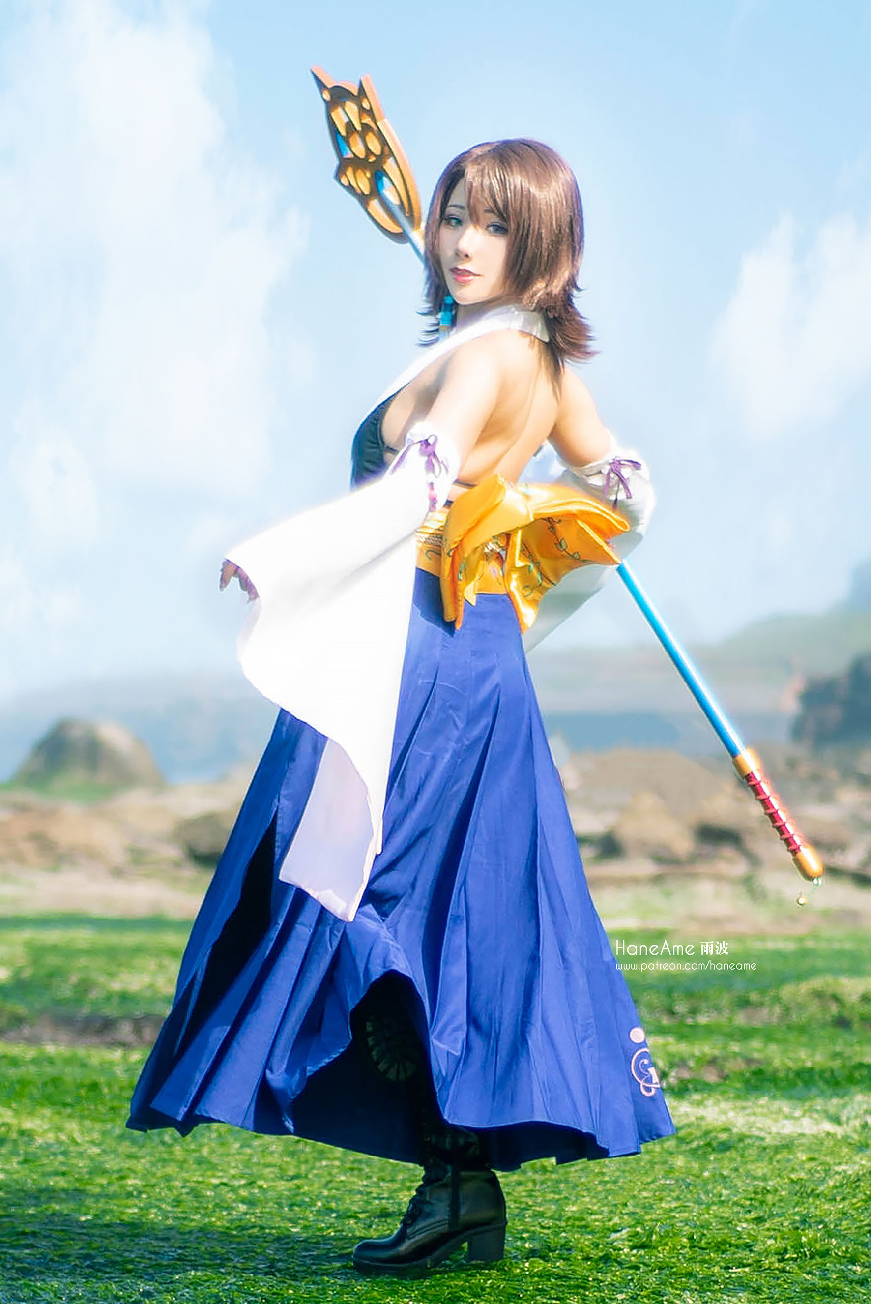 Hane Ame 雨波写真 – 尤娜 [19P]