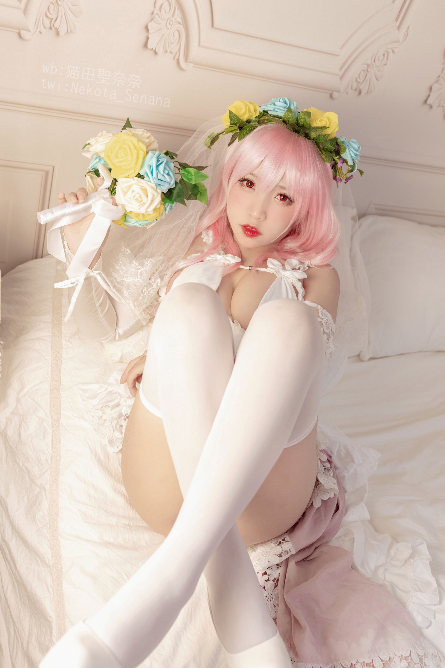 动漫博主貓田聖奈奈 – 索尼子十周年花嫁 [35P]