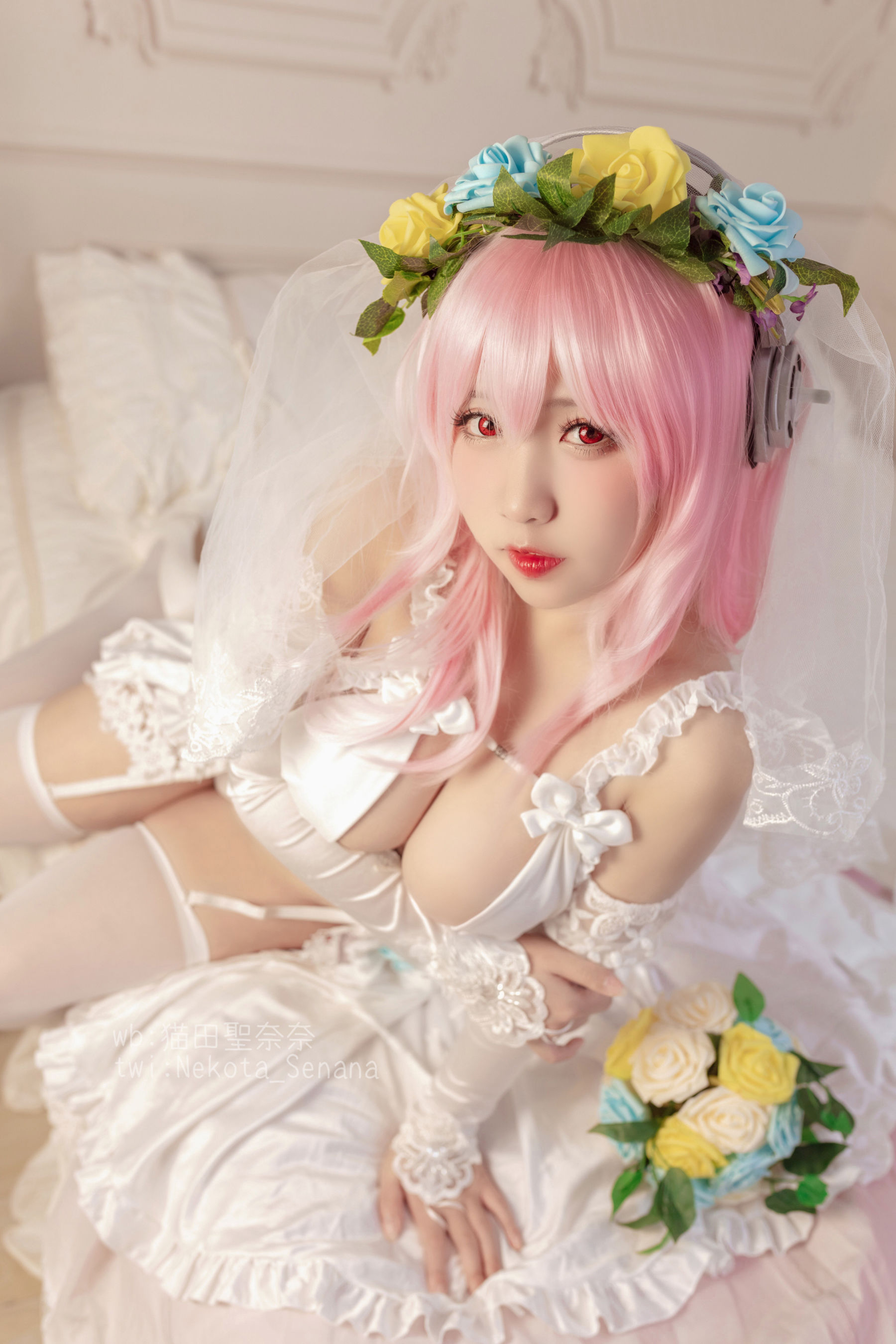 动漫博主貓田聖奈奈 – 索尼子十周年花嫁 [35P]