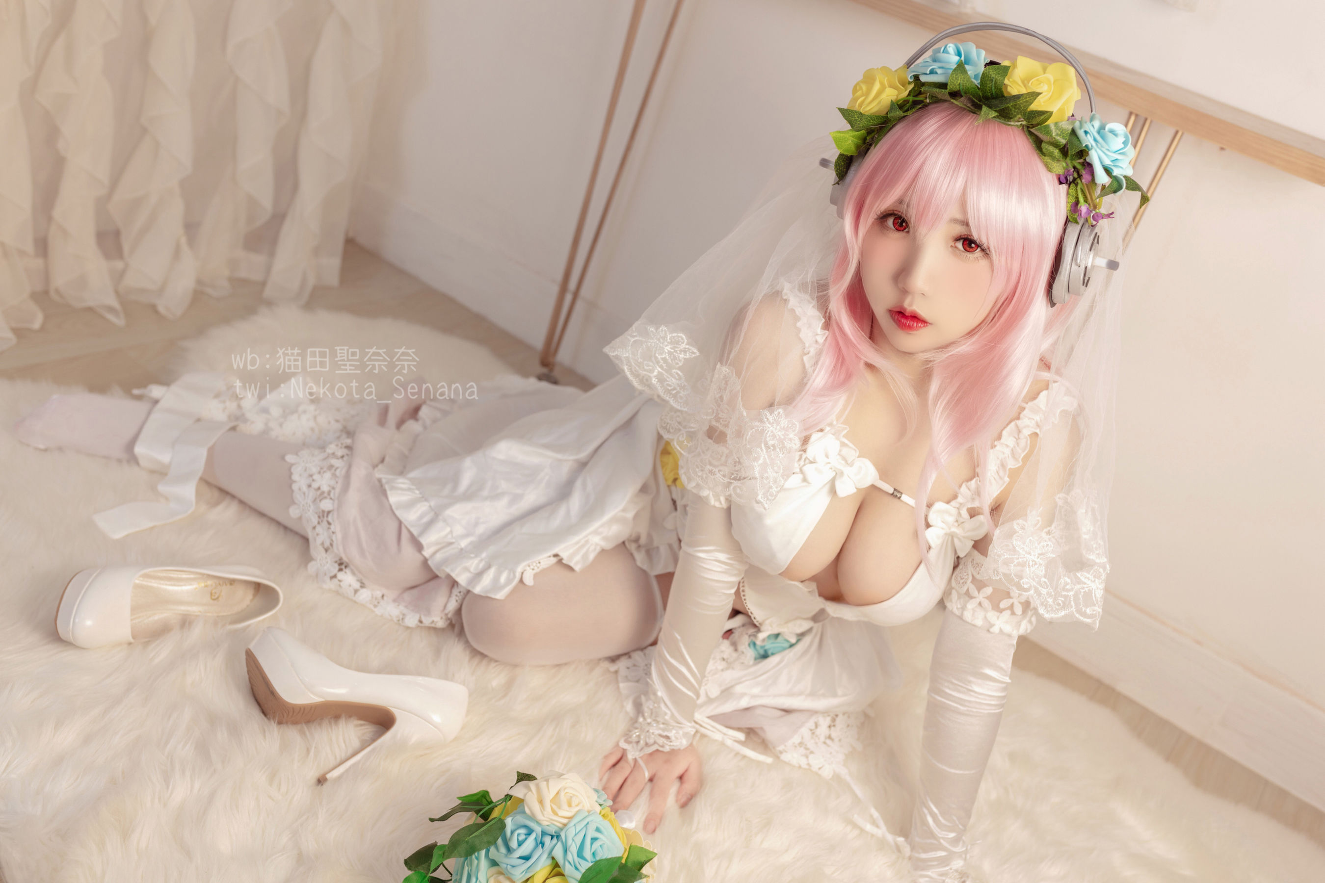 动漫博主貓田聖奈奈 – 索尼子十周年花嫁 [35P]