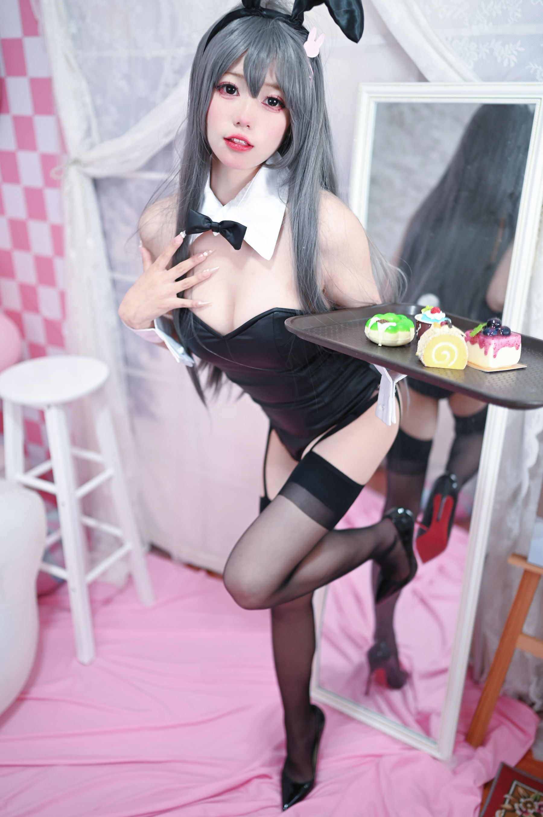 咬一口兔娘 – 樱岛麻衣兔女郎 [6P]