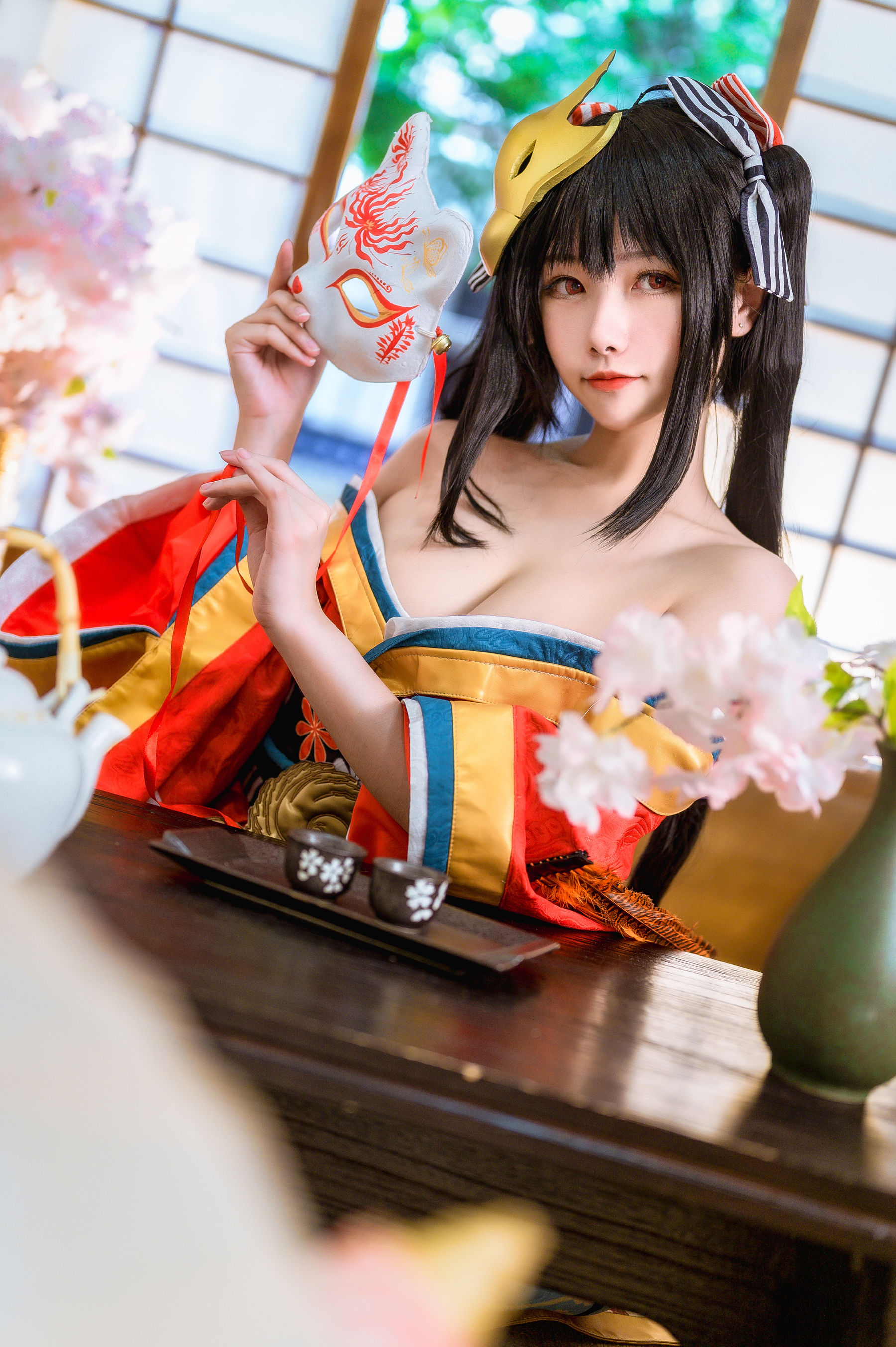 微博妹子Momoko葵葵 – 大凤之和服 [19P]