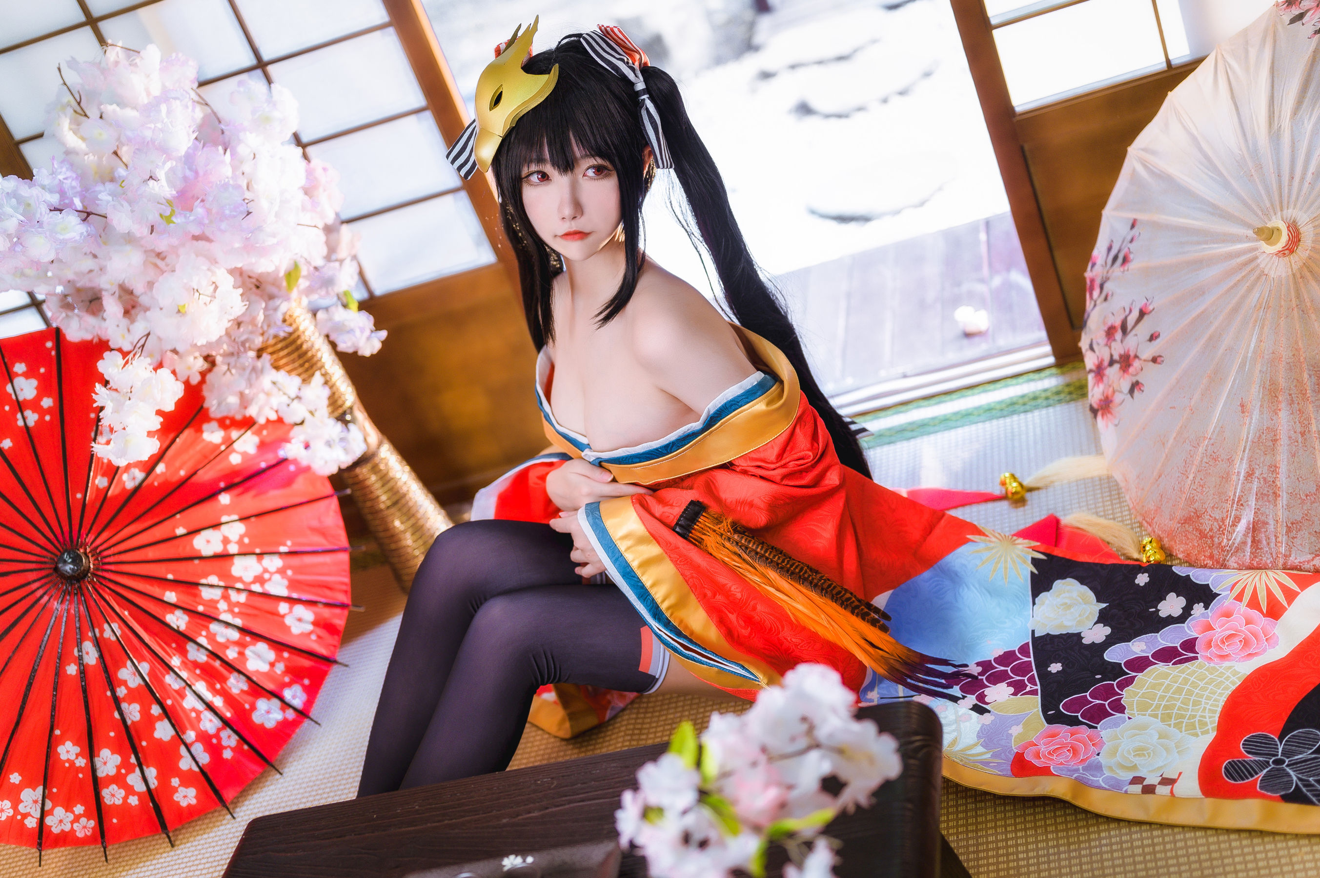 微博妹子Momoko葵葵 – 大凤之和服 [19P]