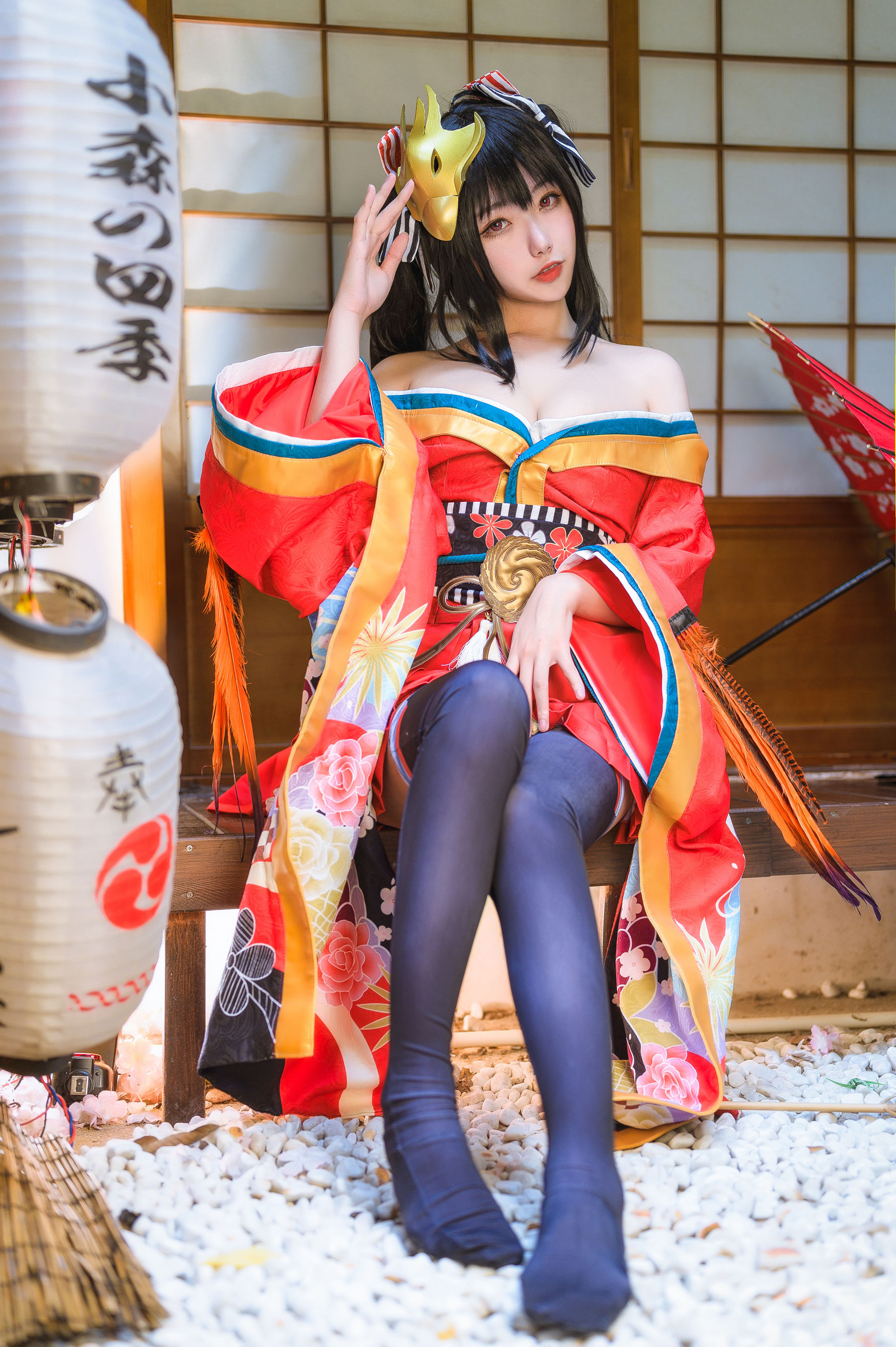 微博妹子Momoko葵葵 – 大凤之和服 [19P]