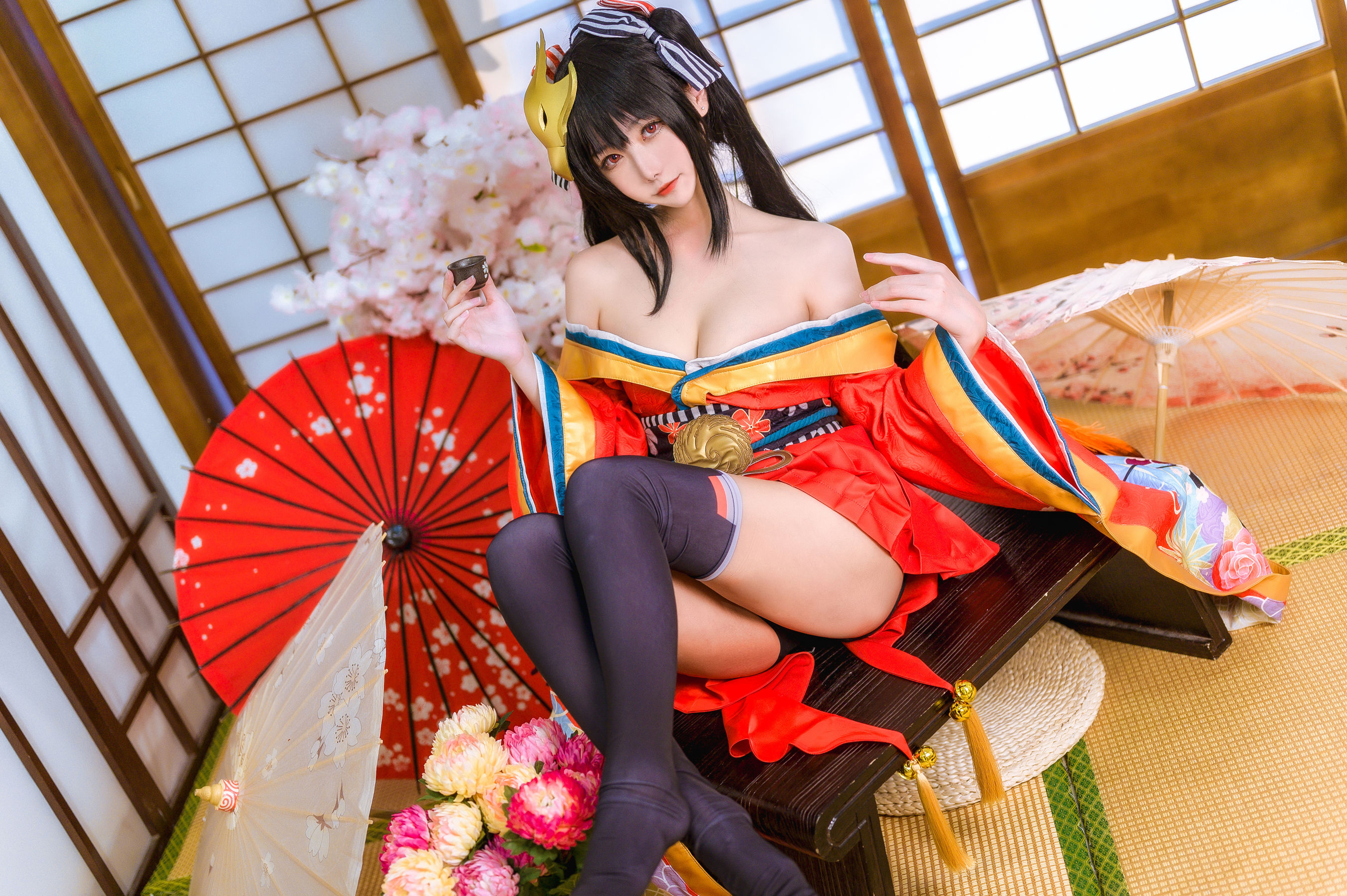 微博妹子Momoko葵葵 – 大凤之和服 [19P]