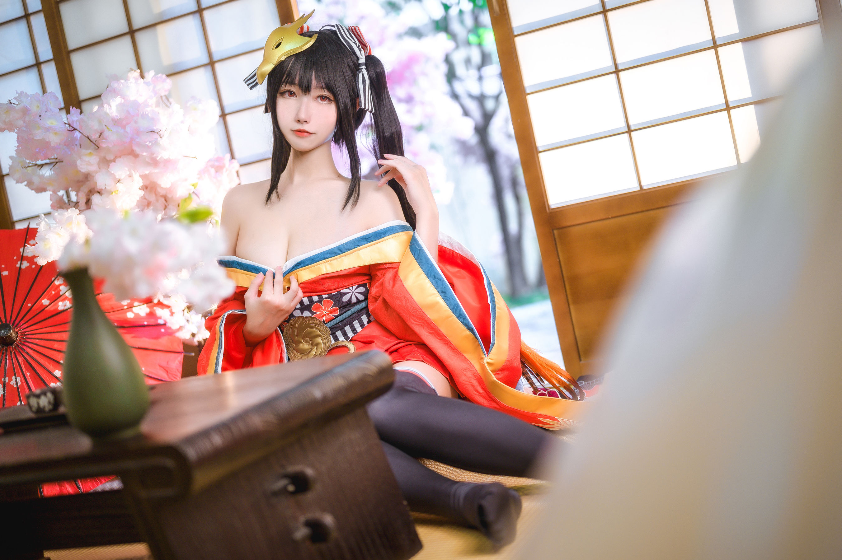微博妹子Momoko葵葵 – 大凤之和服 [19P]