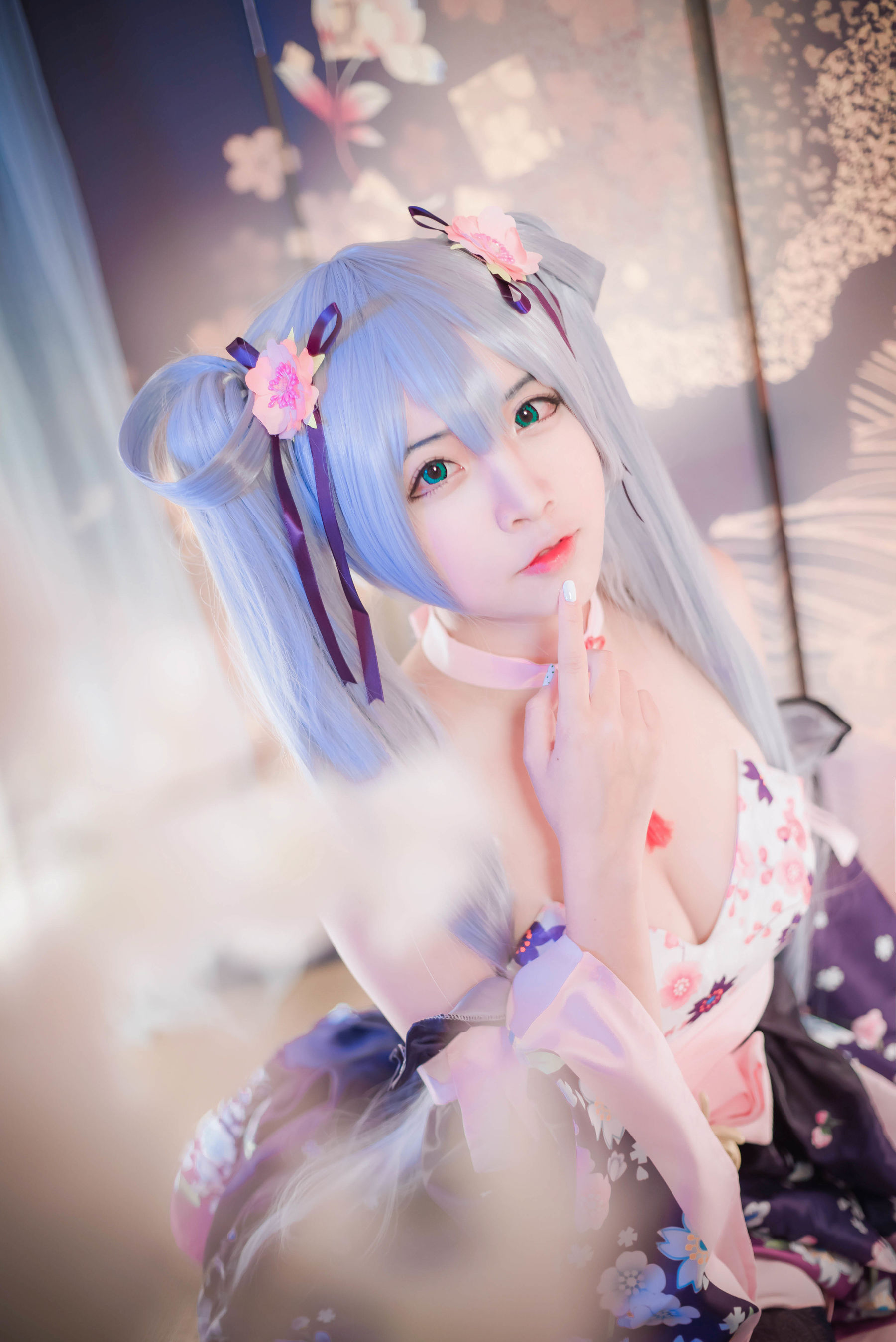 [Cosplay写真] 人气Coser二佐Nisa – 双马尾 [17P]