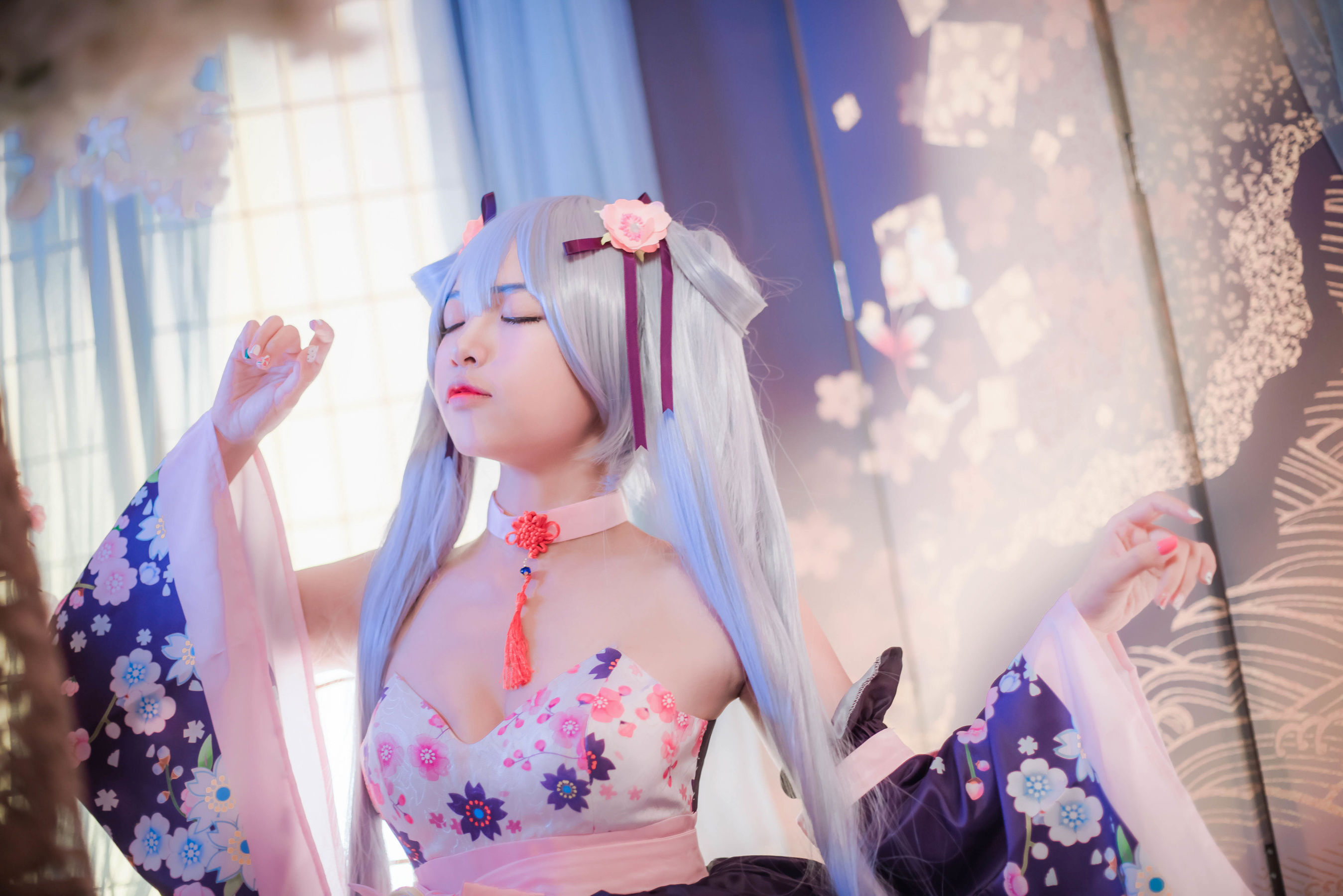 [Cosplay写真] 人气Coser二佐Nisa – 双马尾 [17P]