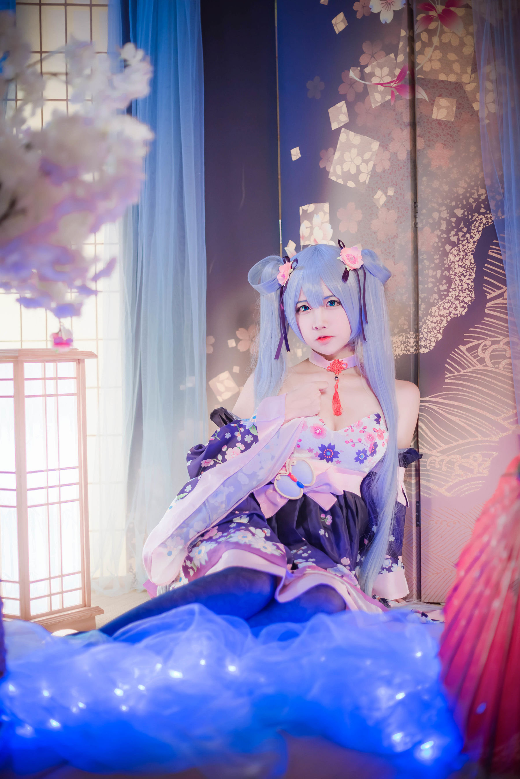 [Cosplay写真] 人气Coser二佐Nisa – 双马尾 [17P]