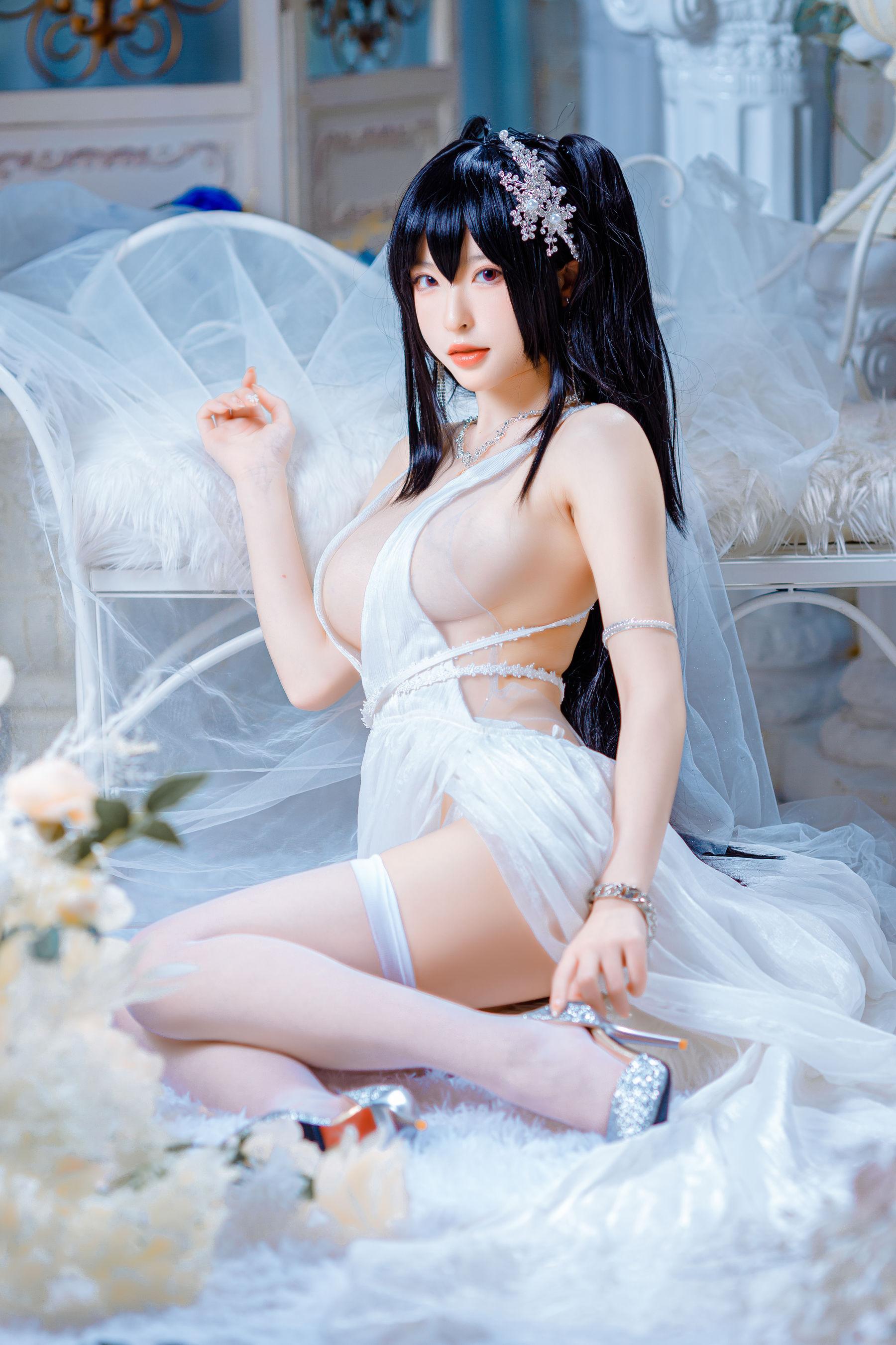 尤物清水由乃 – 大凤花嫁 [59P]