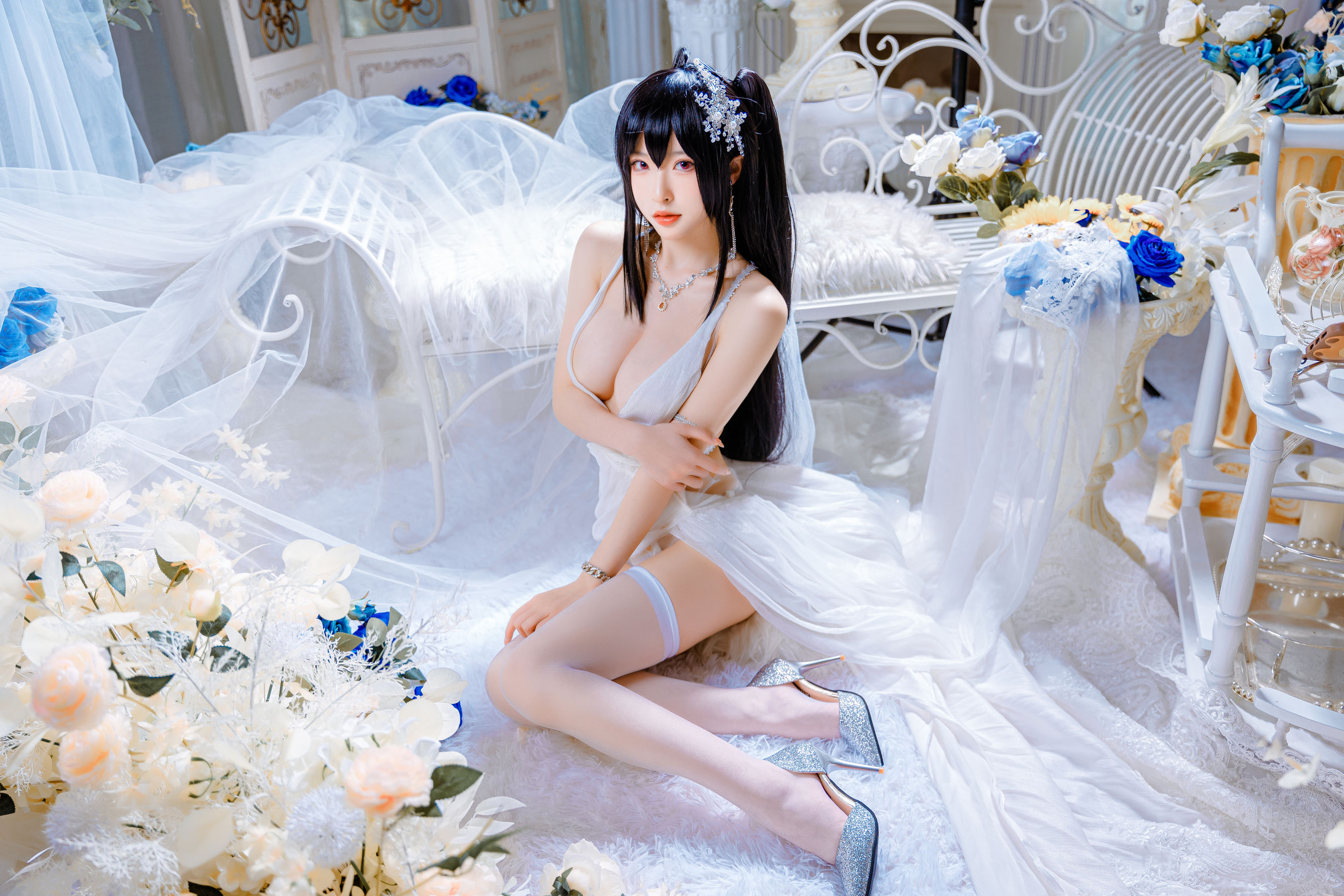 尤物清水由乃 – 大凤花嫁 [59P]