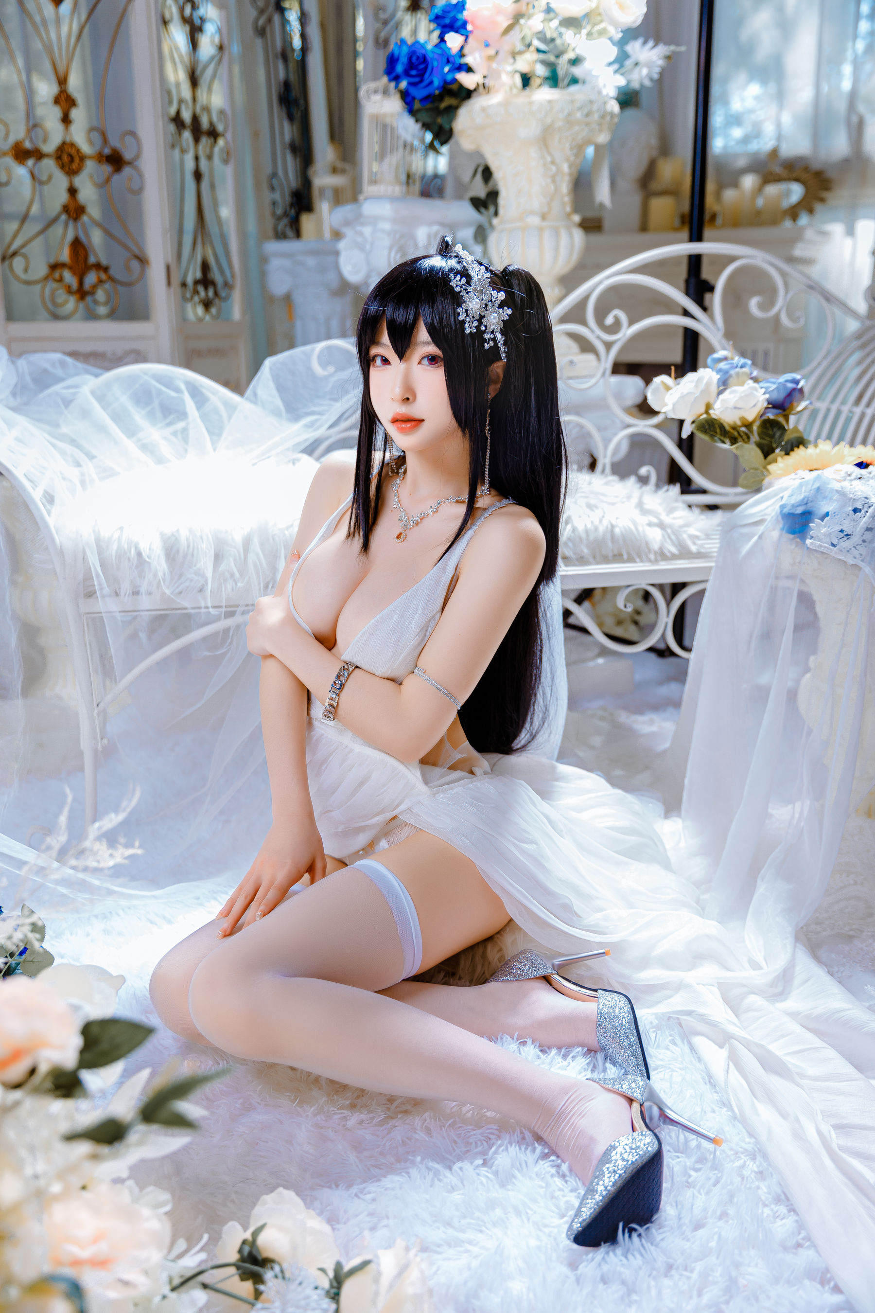 尤物清水由乃 – 大凤花嫁 [59P]