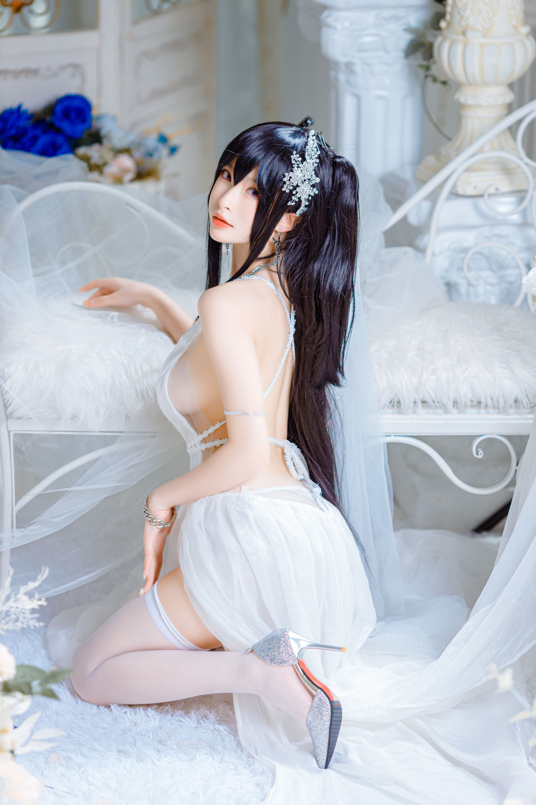 尤物清水由乃 – 大凤花嫁 [59P]