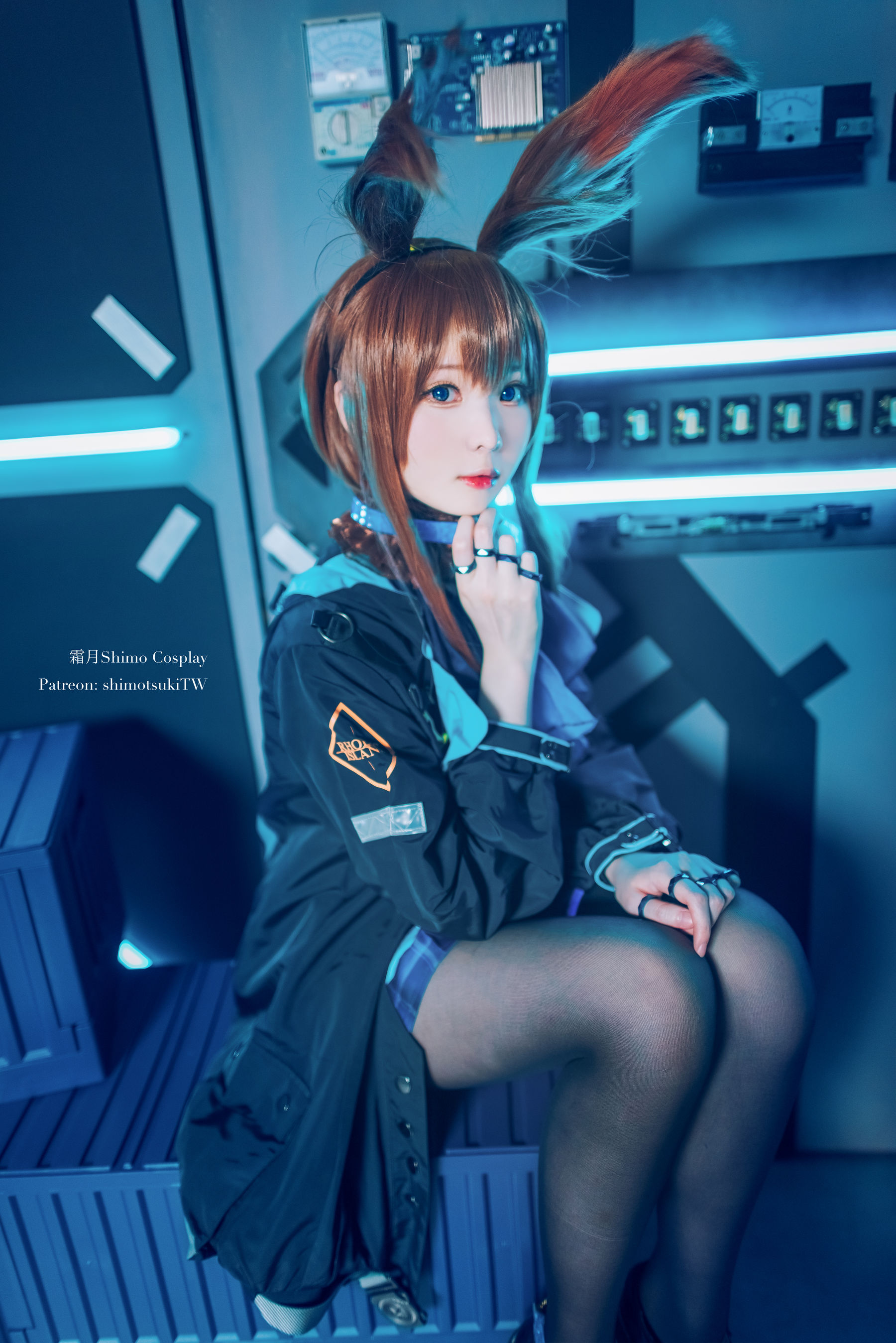 微博妹纸霜月shimo – 明日方舟 阿米娅 [18P]