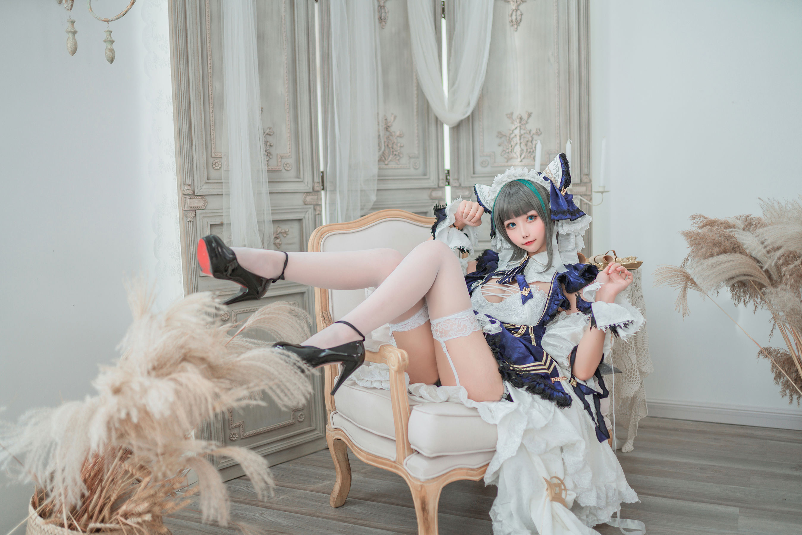 微博妹子Momoko葵葵 – 柴郡 [25P]