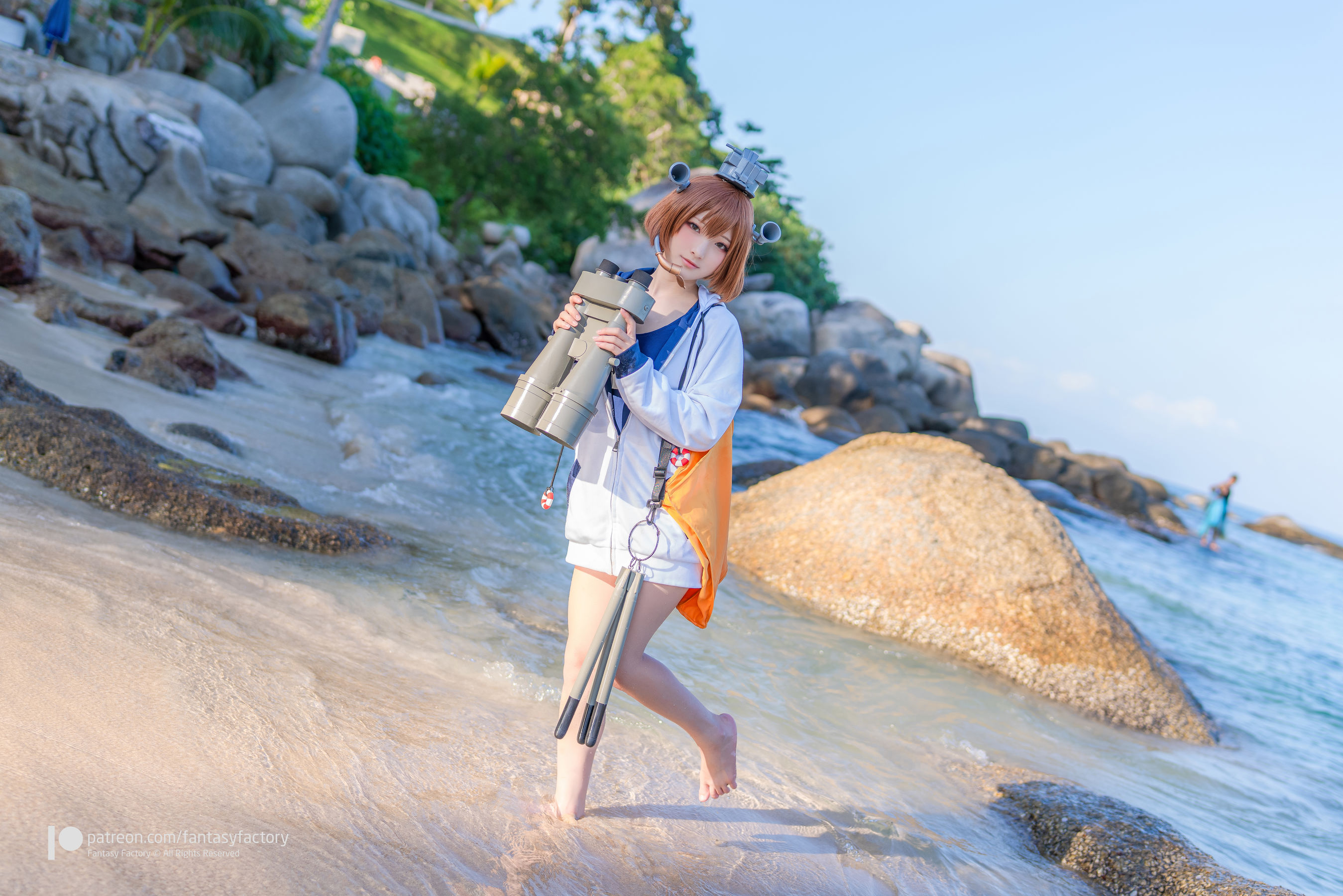 [Cosplay写真] 小丁 《Fantasy Factory》 – 2020.07 女仆 JK 死库水 [130P]
