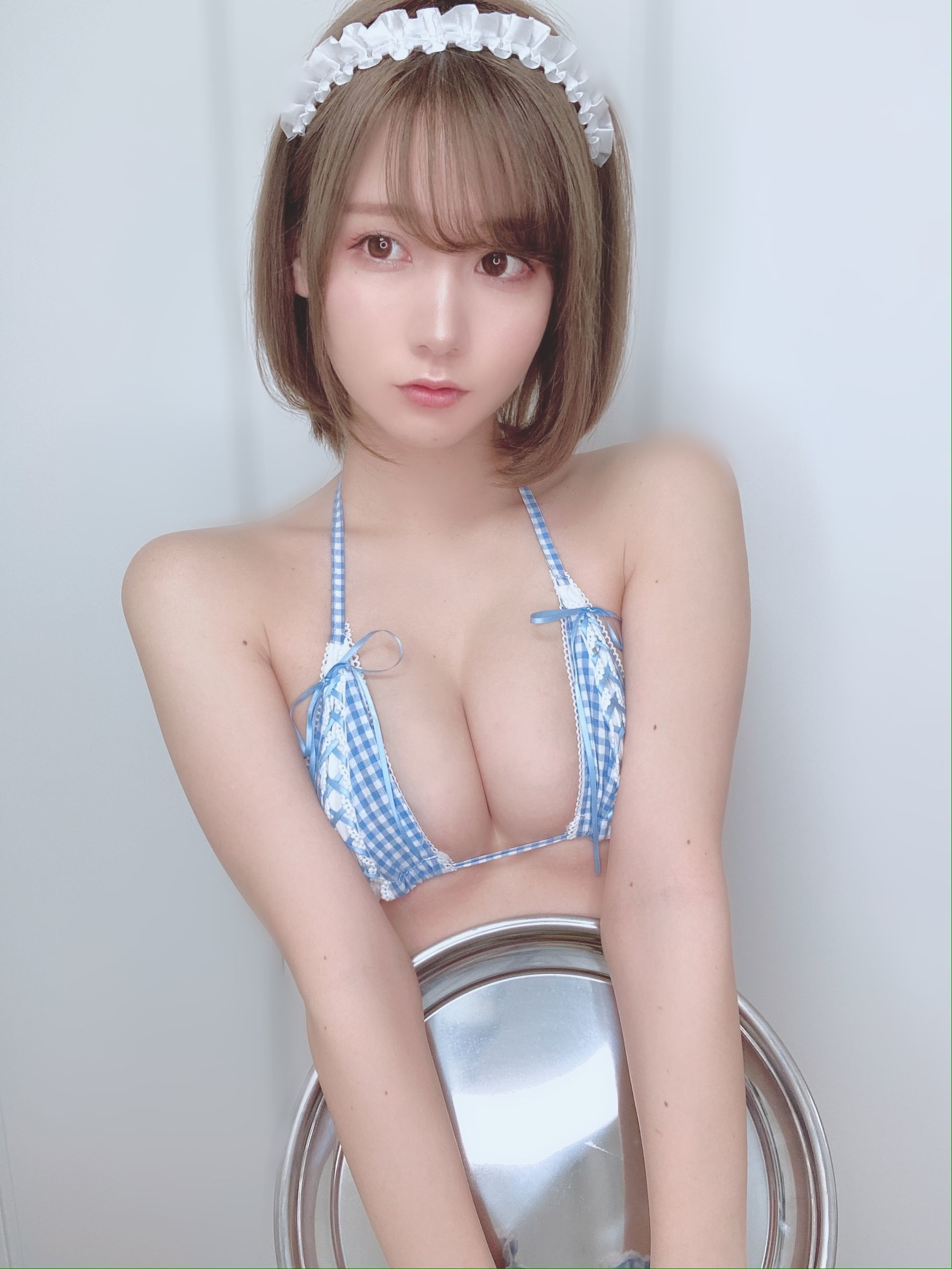 日本甜美COSERけんけん[fantia] 2020.09 ギンガムチェック [13P]